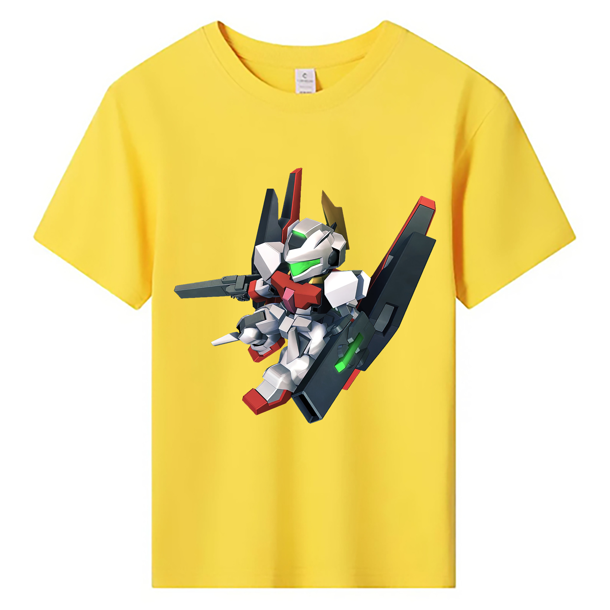 （画像用） 機動戦士ガンダム Mobile Suit Gundam 綿100％キッズTシャツ（フロントプリント）