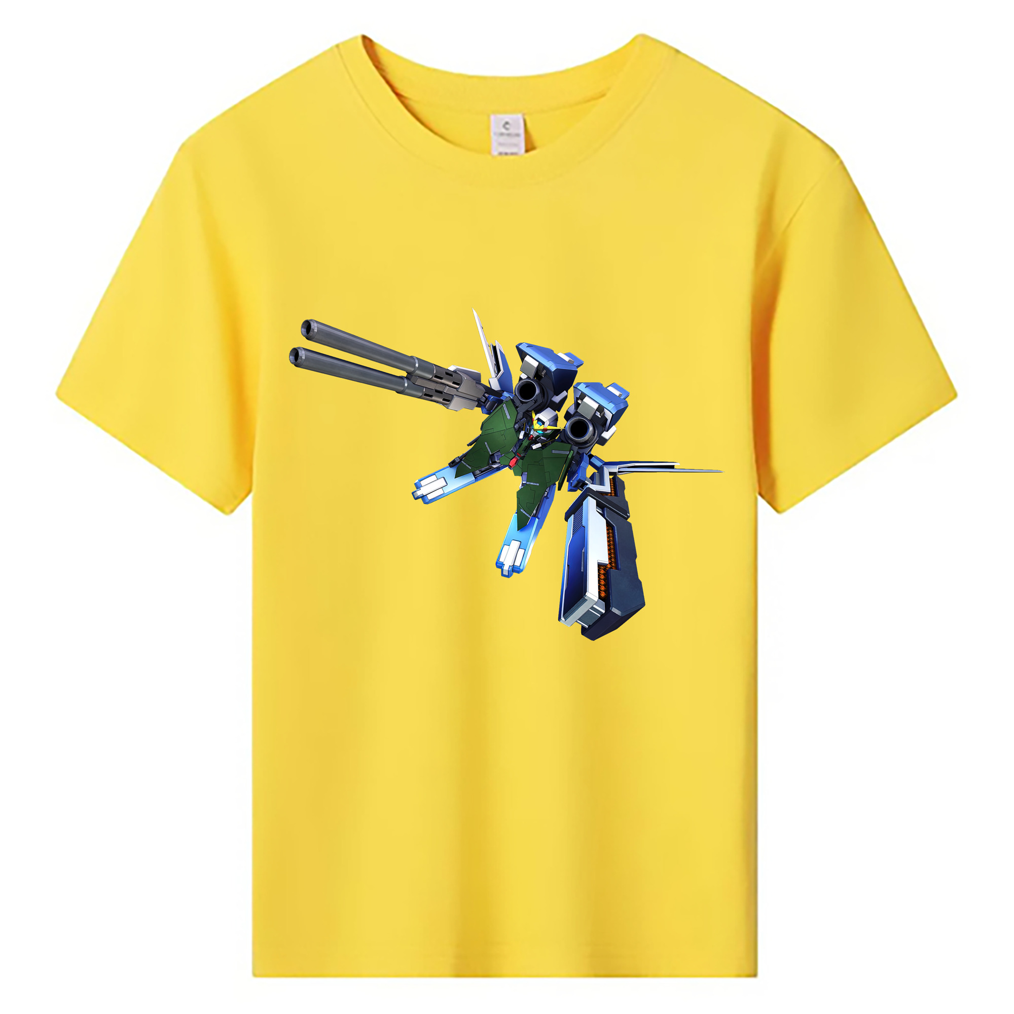 （画像用） 機動戦士ガンダム Mobile Suit Gundam 綿100％キッズTシャツ（フロントプリント）
