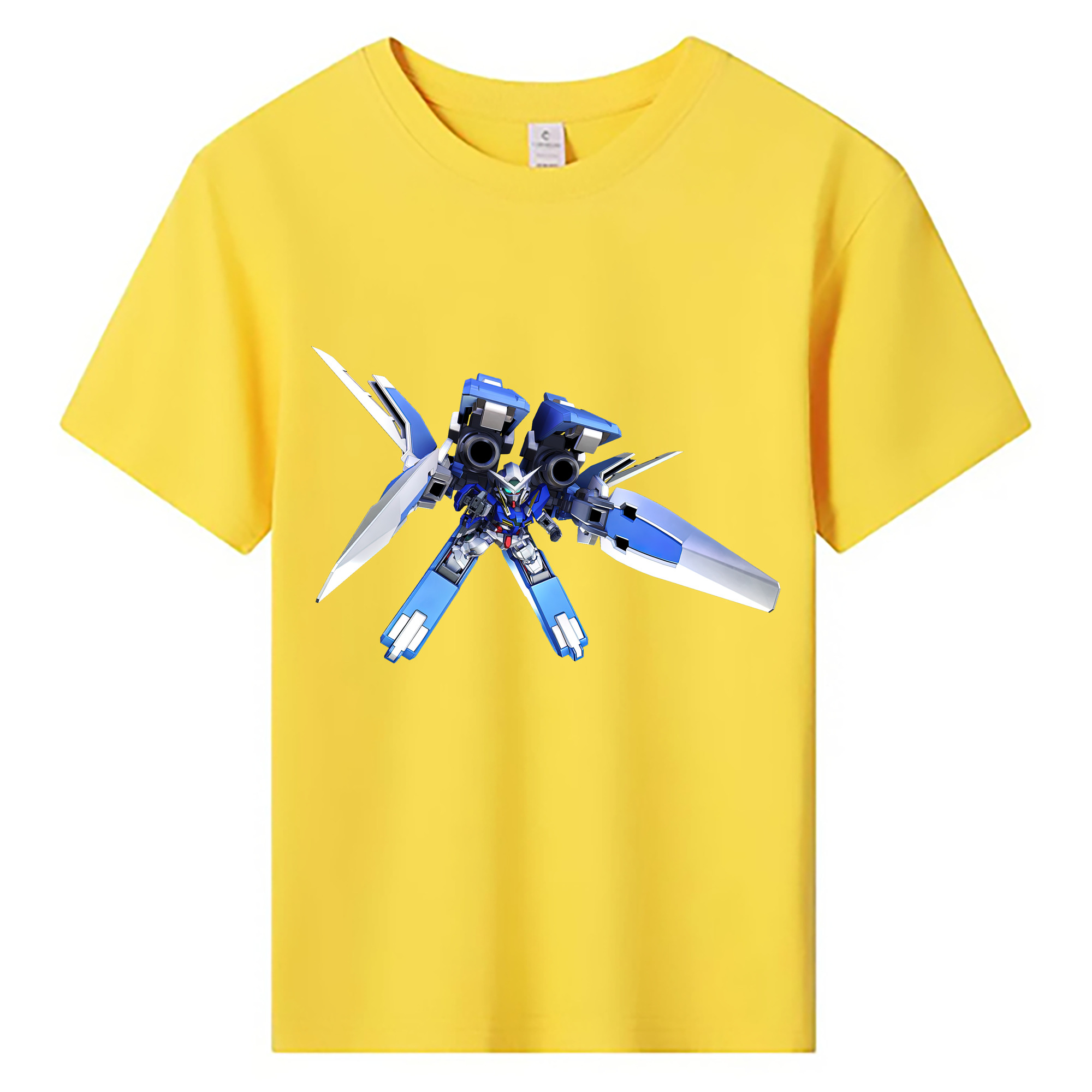 （画像用） 機動戦士ガンダム Mobile Suit Gundam 綿100％キッズTシャツ（フロントプリント）
