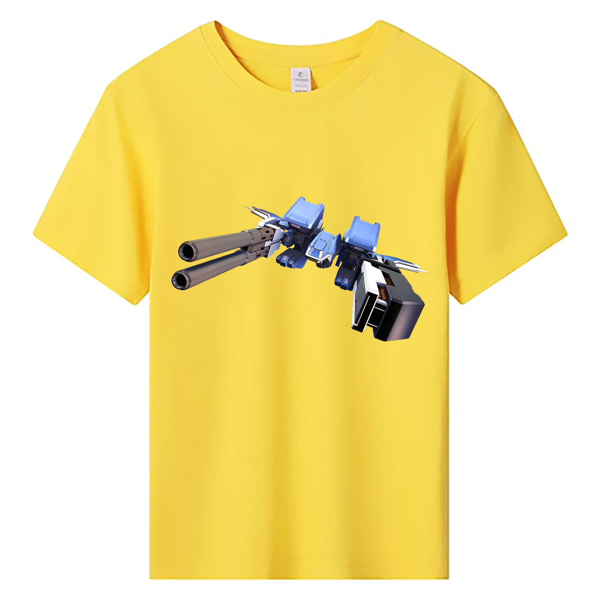 （画像用） 機動戦士ガンダム Mobile Suit Gundam 綿100％キッズTシャツ（フロントプリント）