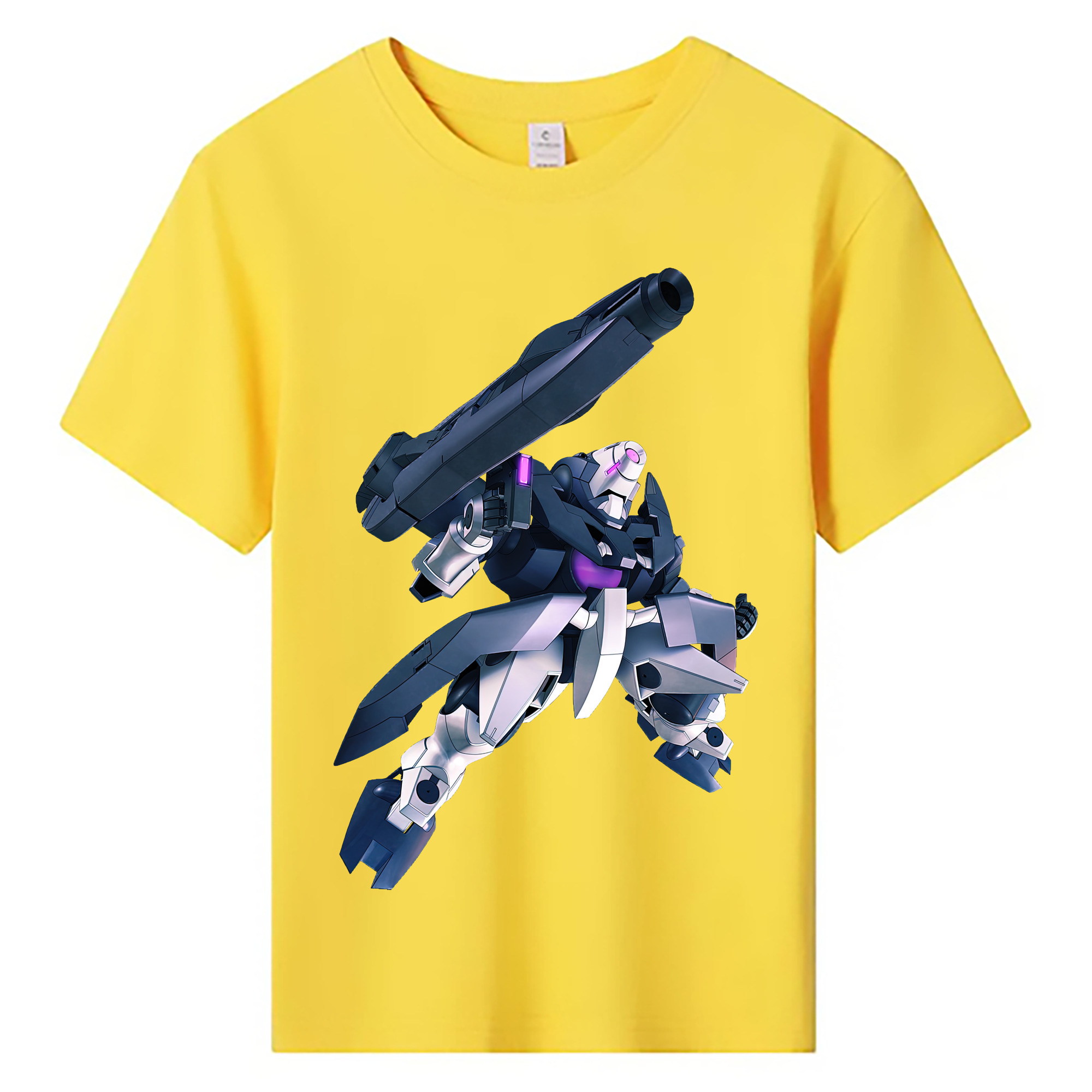 （画像用） 機動戦士ガンダム Mobile Suit Gundam 綿100％キッズTシャツ（フロントプリント）