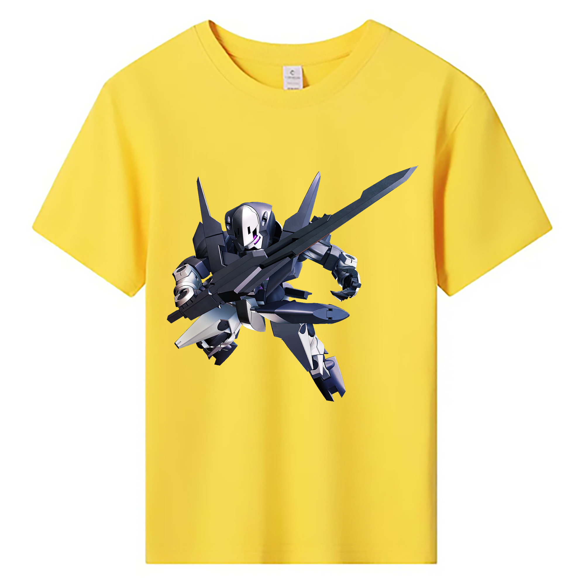 （画像用） 機動戦士ガンダム Mobile Suit Gundam 綿100％キッズTシャツ（フロントプリント）