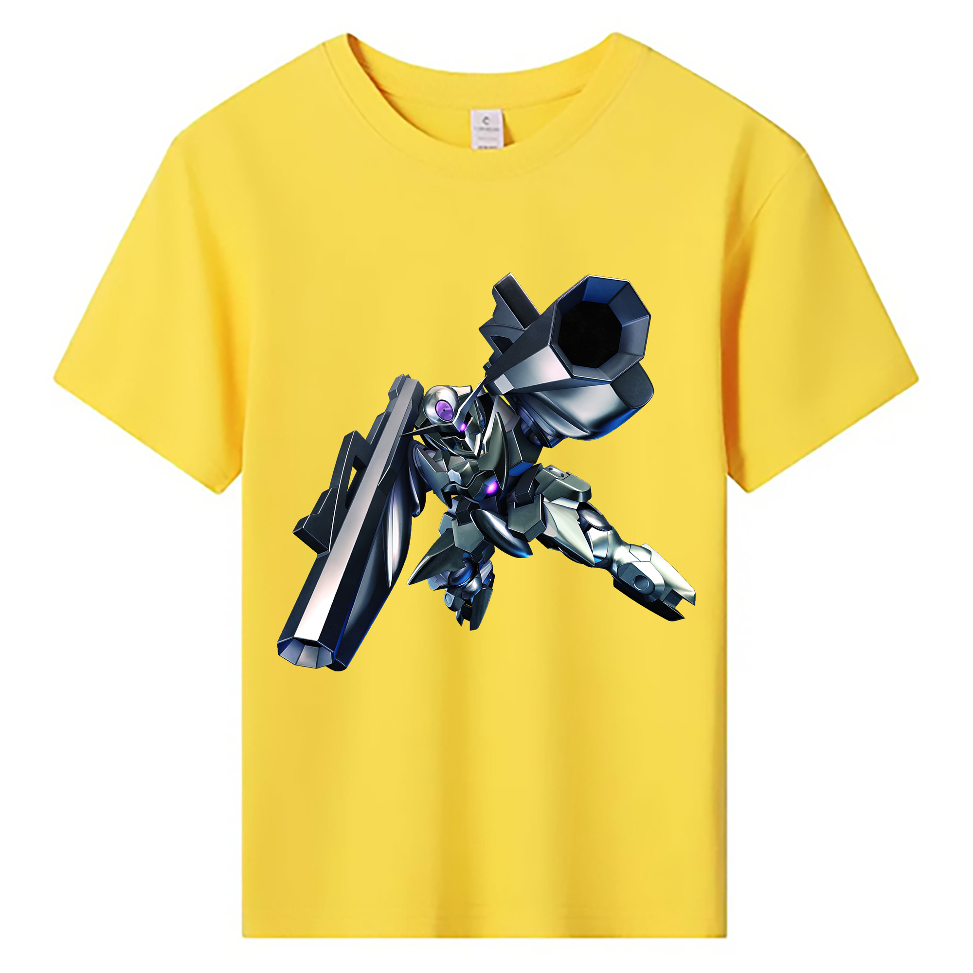 （画像用） 機動戦士ガンダム Mobile Suit Gundam 綿100％キッズTシャツ（フロントプリント）