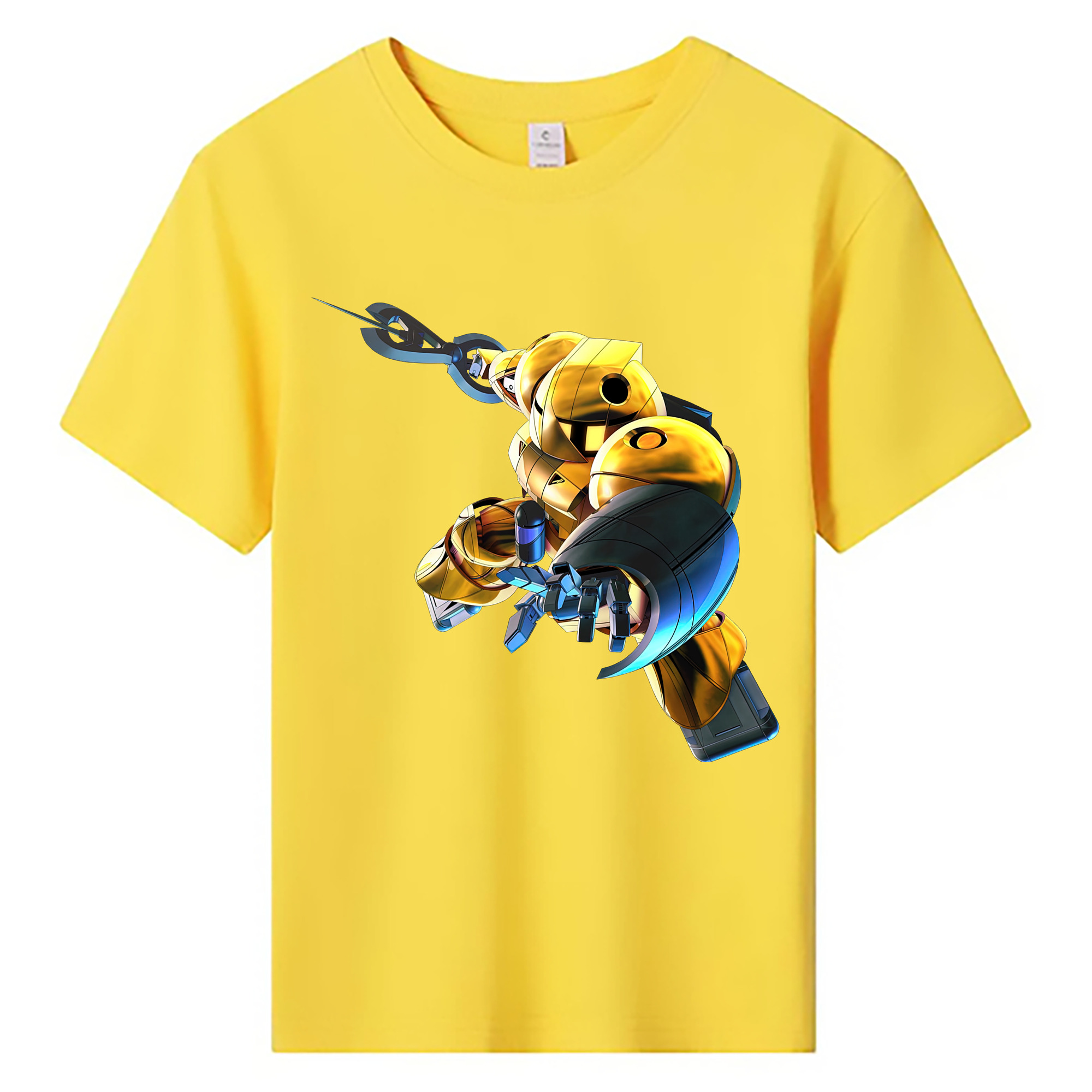 （画像用） 機動戦士ガンダム Mobile Suit Gundam 綿100％キッズTシャツ（フロントプリント）