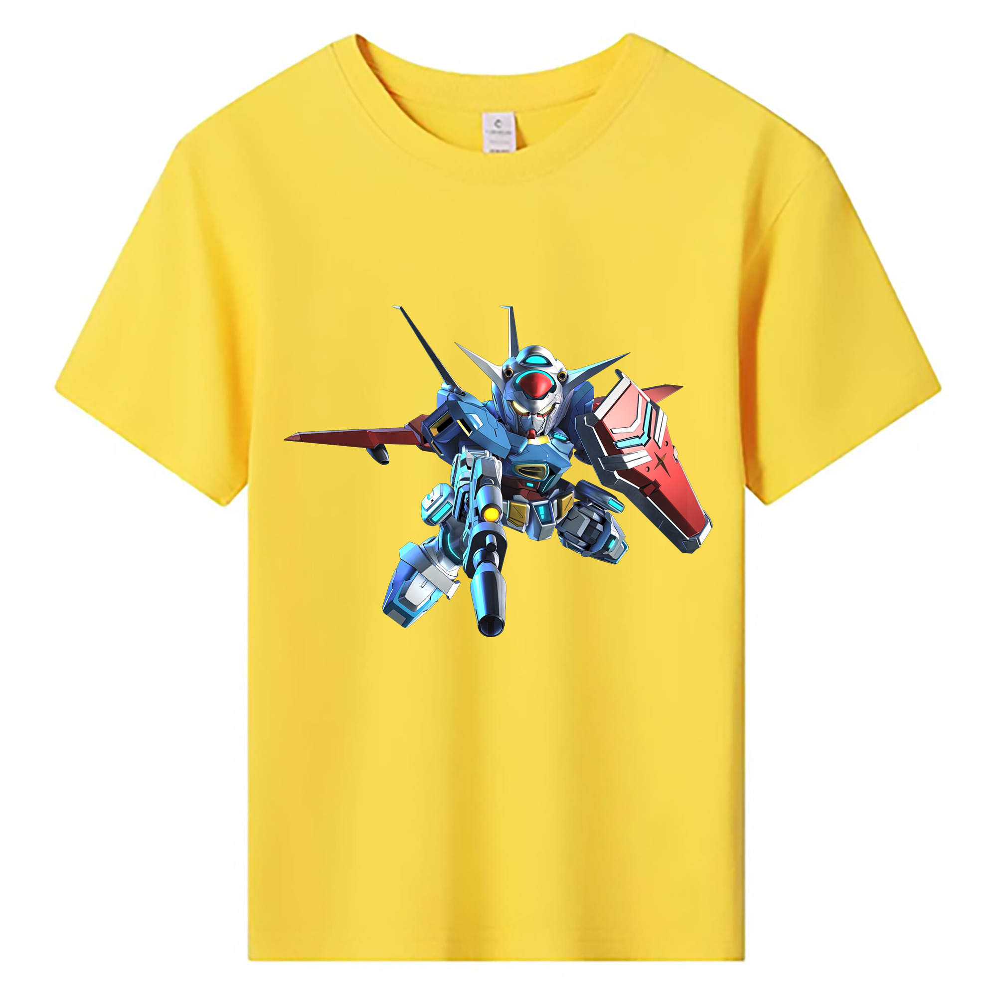 （画像用） 機動戦士ガンダム Mobile Suit Gundam 綿100％キッズTシャツ（フロントプリント）