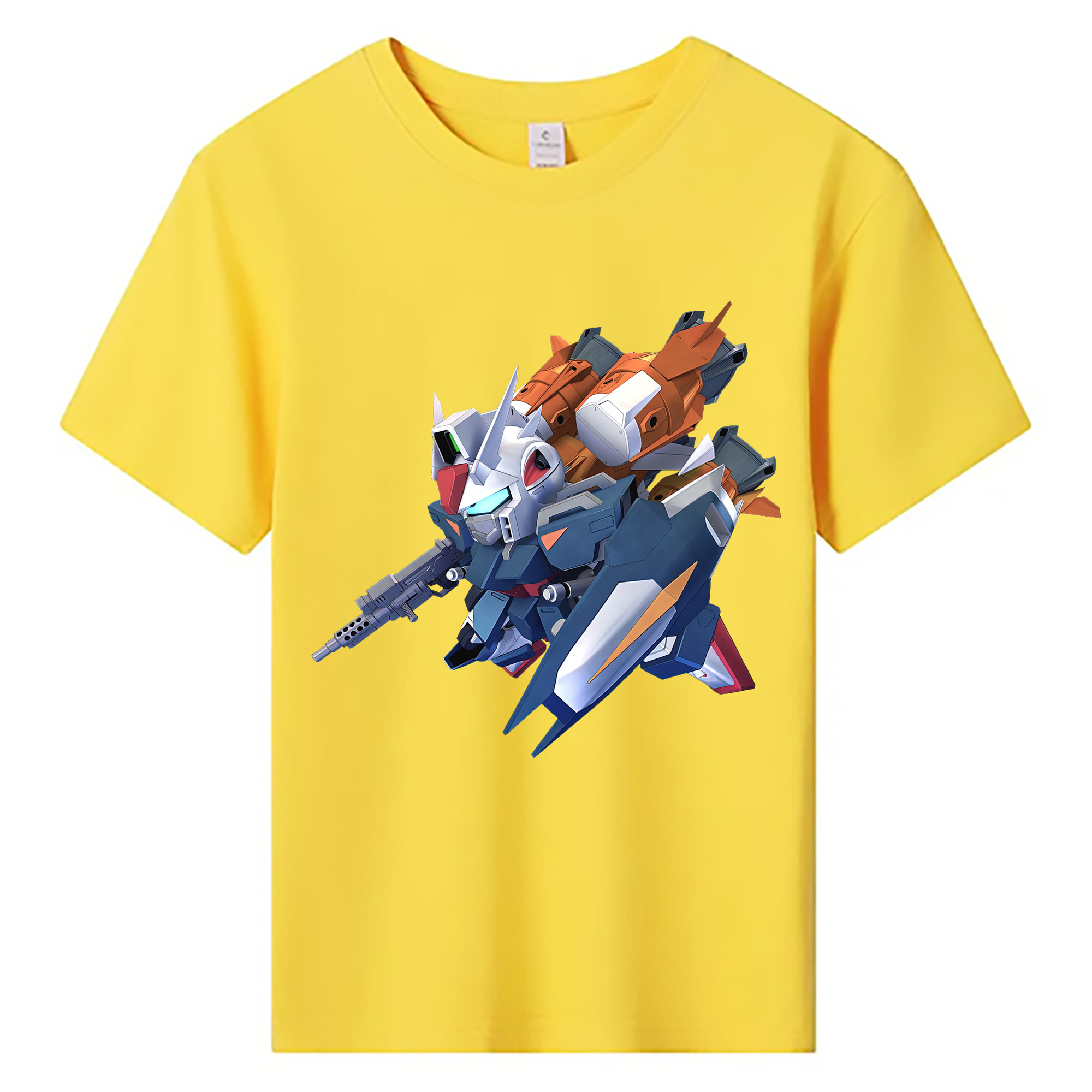 （画像用） 機動戦士ガンダム Mobile Suit Gundam 綿100％キッズTシャツ（フロントプリント）
