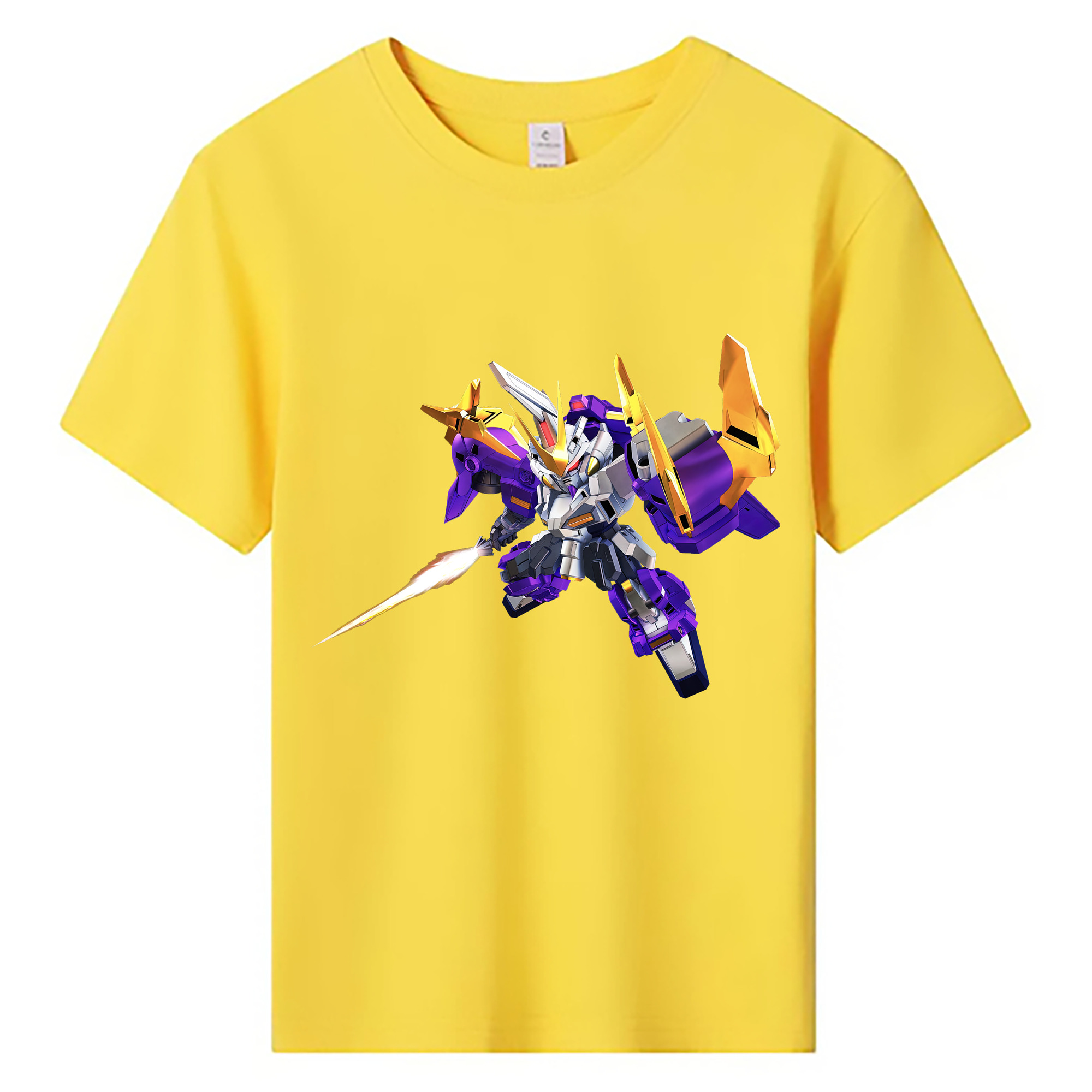 （画像用） 機動戦士ガンダム Mobile Suit Gundam 綿100％キッズTシャツ（フロントプリント）