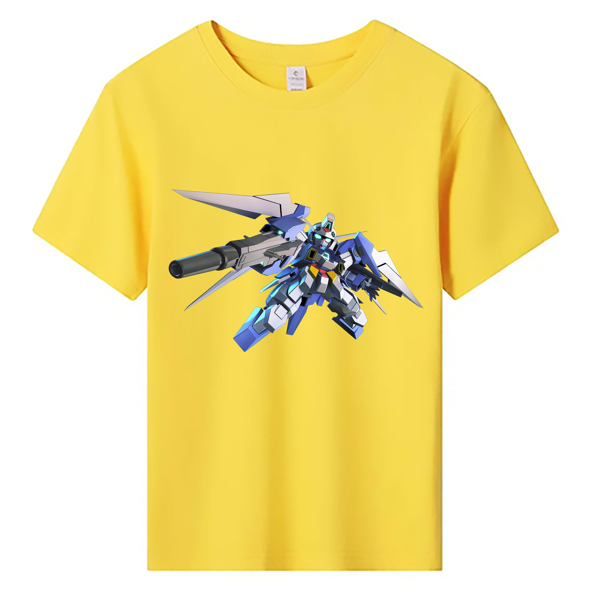（画像用） 機動戦士ガンダム Mobile Suit Gundam 綿100％キッズTシャツ（フロントプリント）
