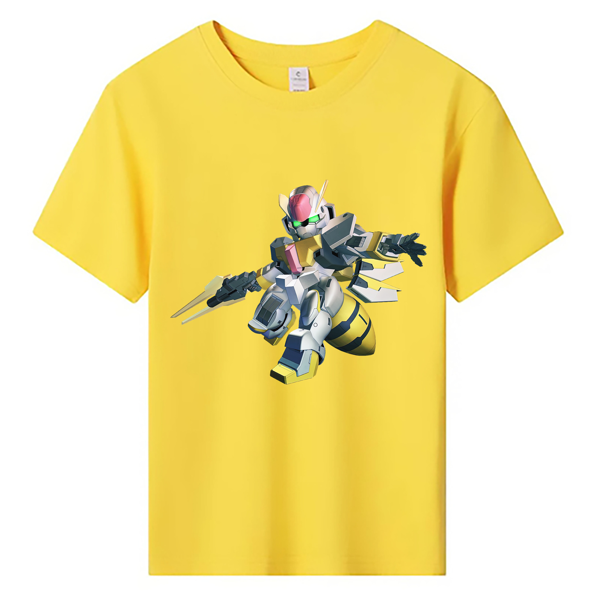 （画像用） 機動戦士ガンダム Mobile Suit Gundam 綿100％キッズTシャツ（フロントプリント）