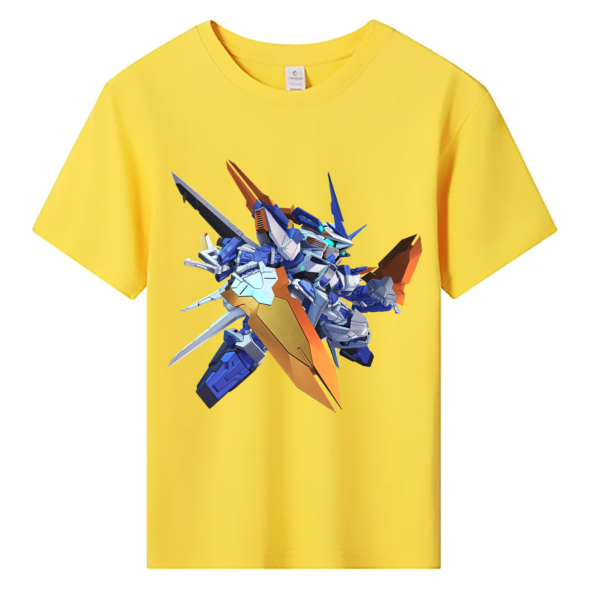 （画像用） 機動戦士ガンダム Mobile Suit Gundam 綿100％キッズTシャツ（フロントプリント）