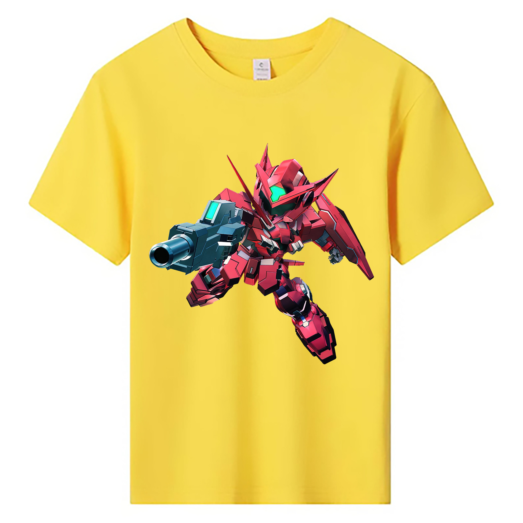 （画像用） 機動戦士ガンダム Mobile Suit Gundam 綿100％キッズTシャツ（フロントプリント）