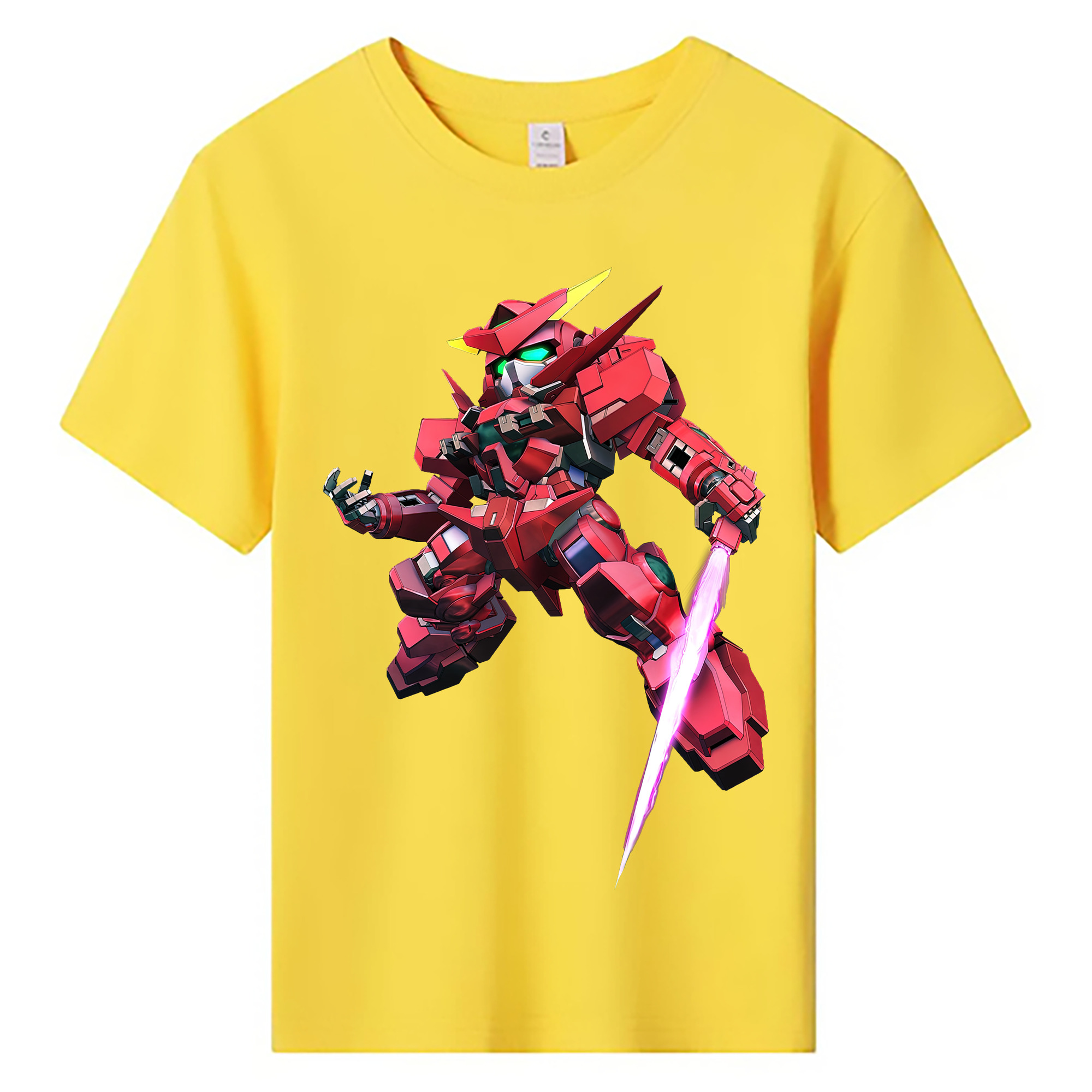 （画像用） 機動戦士ガンダム Mobile Suit Gundam 綿100％キッズTシャツ（フロントプリント）