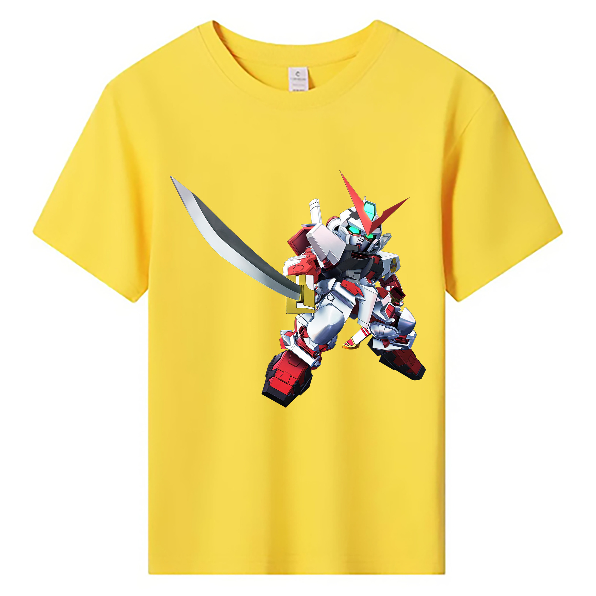 （画像用） 機動戦士ガンダム Mobile Suit Gundam 綿100％キッズTシャツ（フロントプリント）