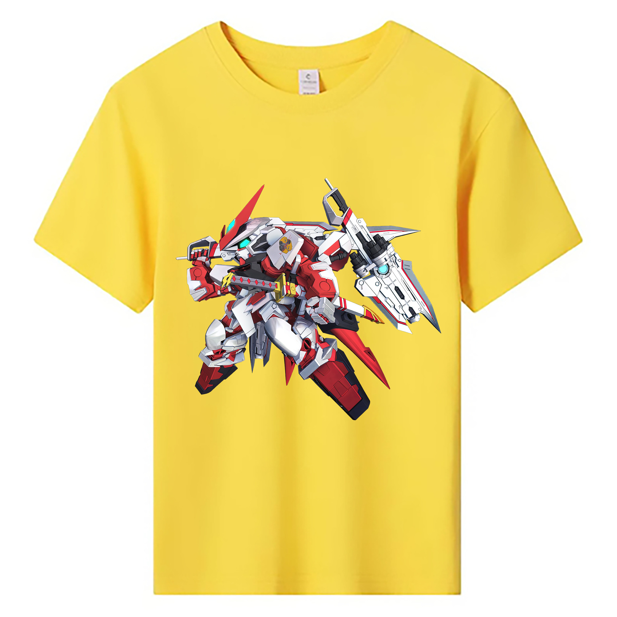 （画像用） 機動戦士ガンダム Mobile Suit Gundam 綿100％キッズTシャツ（フロントプリント）