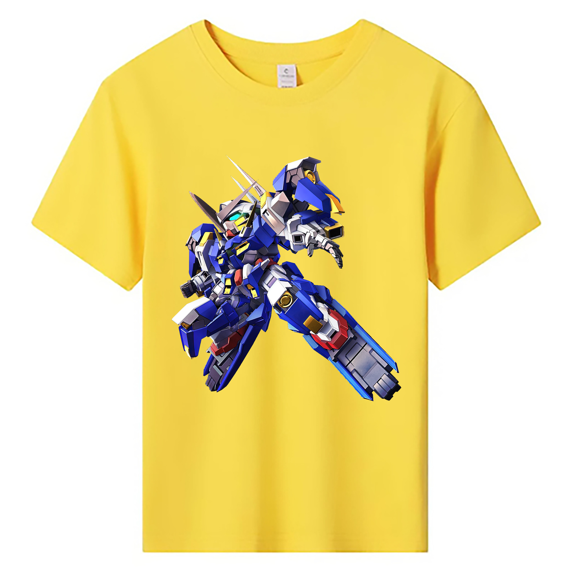 （画像用） 機動戦士ガンダム Mobile Suit Gundam 綿100％キッズTシャツ（フロントプリント）