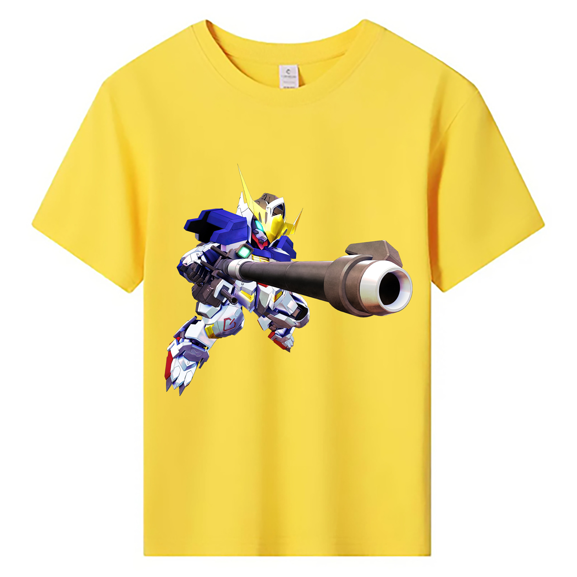 （画像用） 機動戦士ガンダム Mobile Suit Gundam 綿100％キッズTシャツ（フロントプリント）