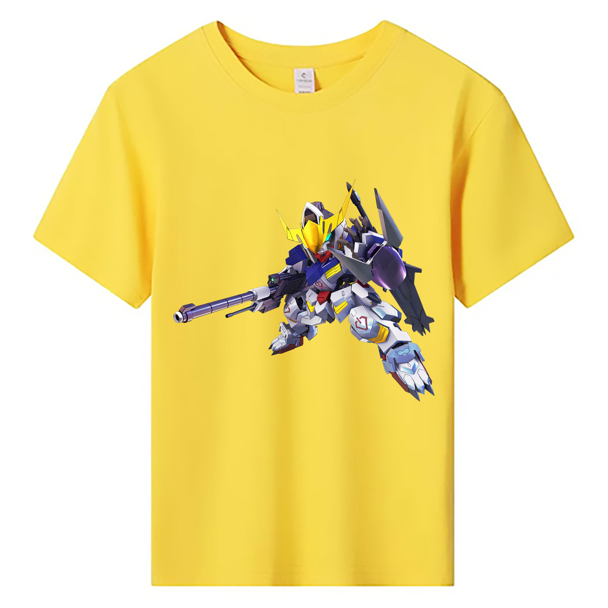 （画像用） 機動戦士ガンダム Mobile Suit Gundam 綿100％キッズTシャツ（フロントプリント）