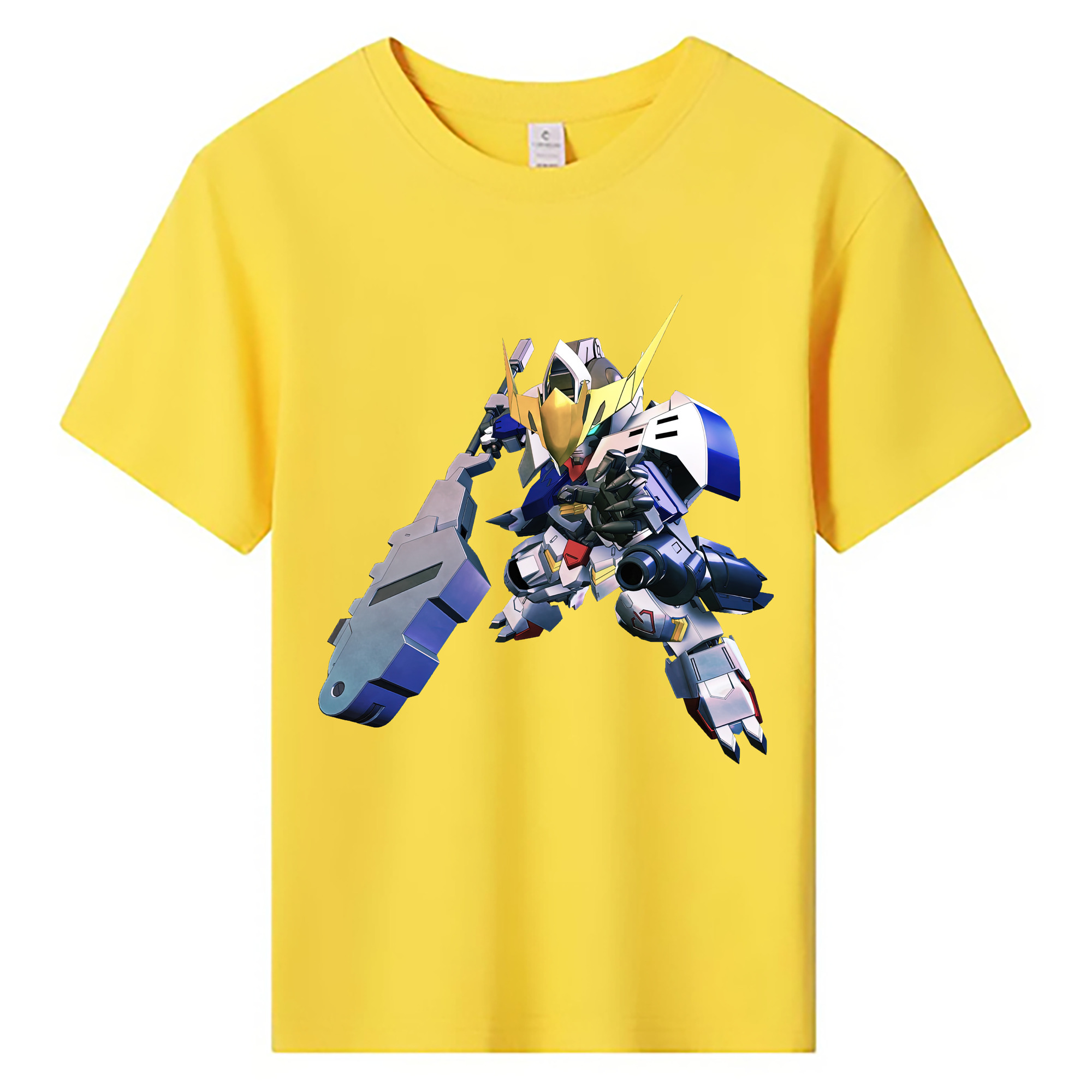 （画像用） 機動戦士ガンダム Mobile Suit Gundam 綿100％キッズTシャツ（フロントプリント）