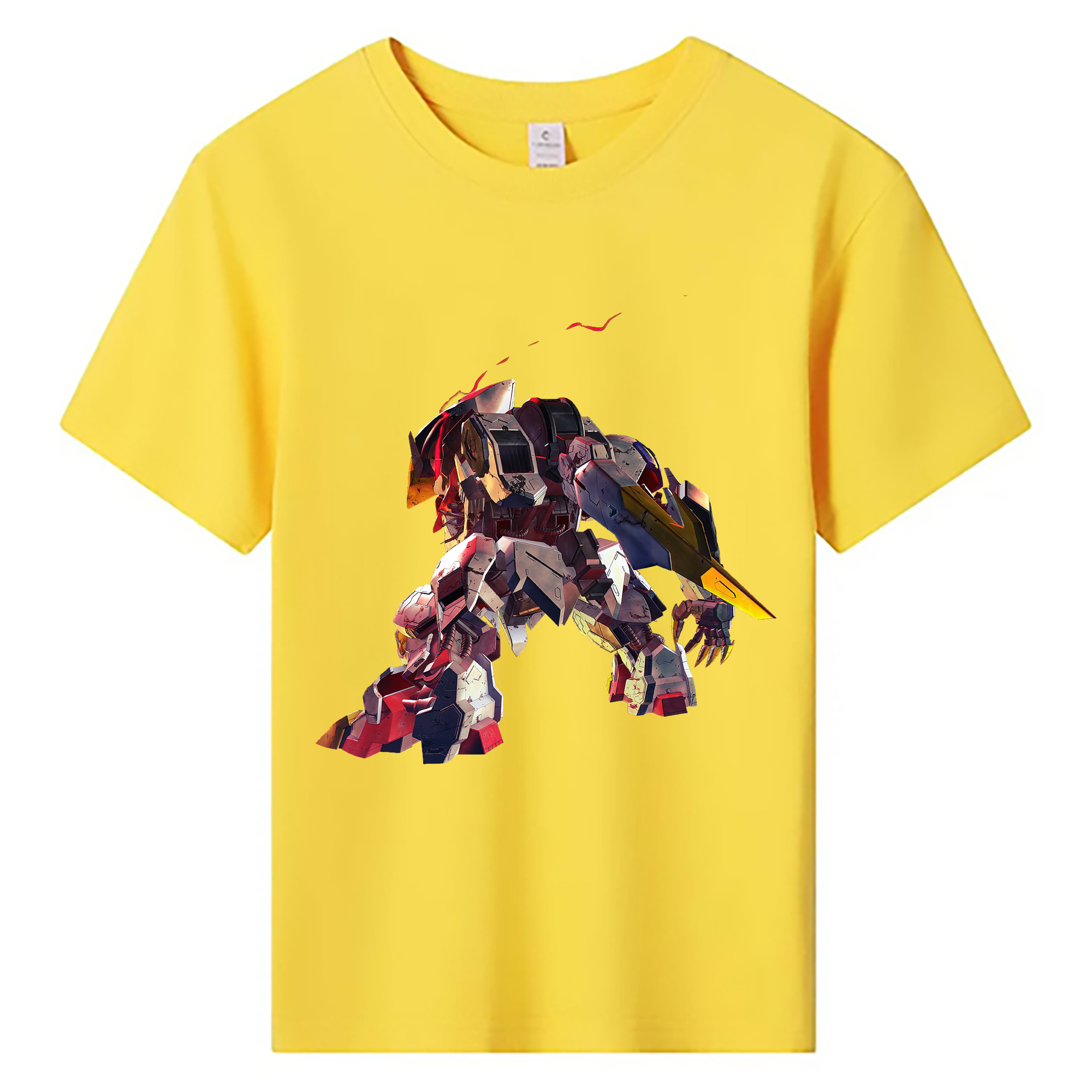 （画像用） 機動戦士ガンダム Mobile Suit Gundam 綿100％キッズTシャツ（フロントプリント）