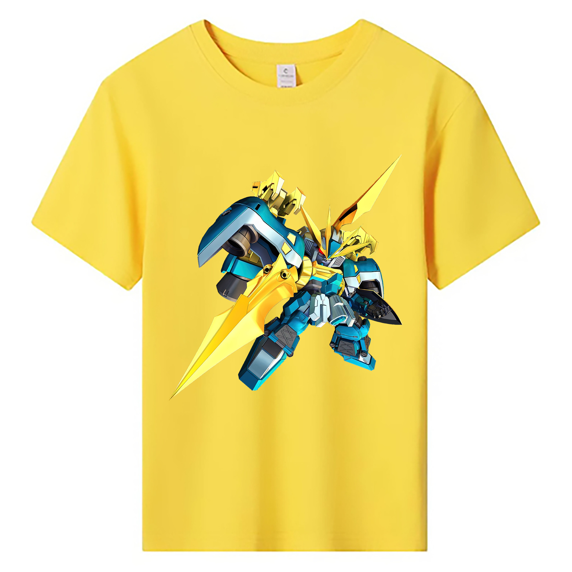 （画像用） 機動戦士ガンダム Mobile Suit Gundam 綿100％キッズTシャツ（フロントプリント）
