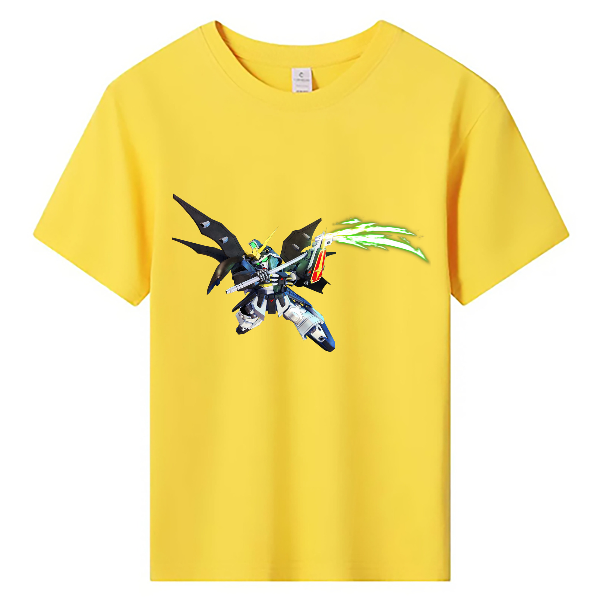 （画像用） 機動戦士ガンダム Mobile Suit Gundam 綿100％キッズTシャツ（フロントプリント）