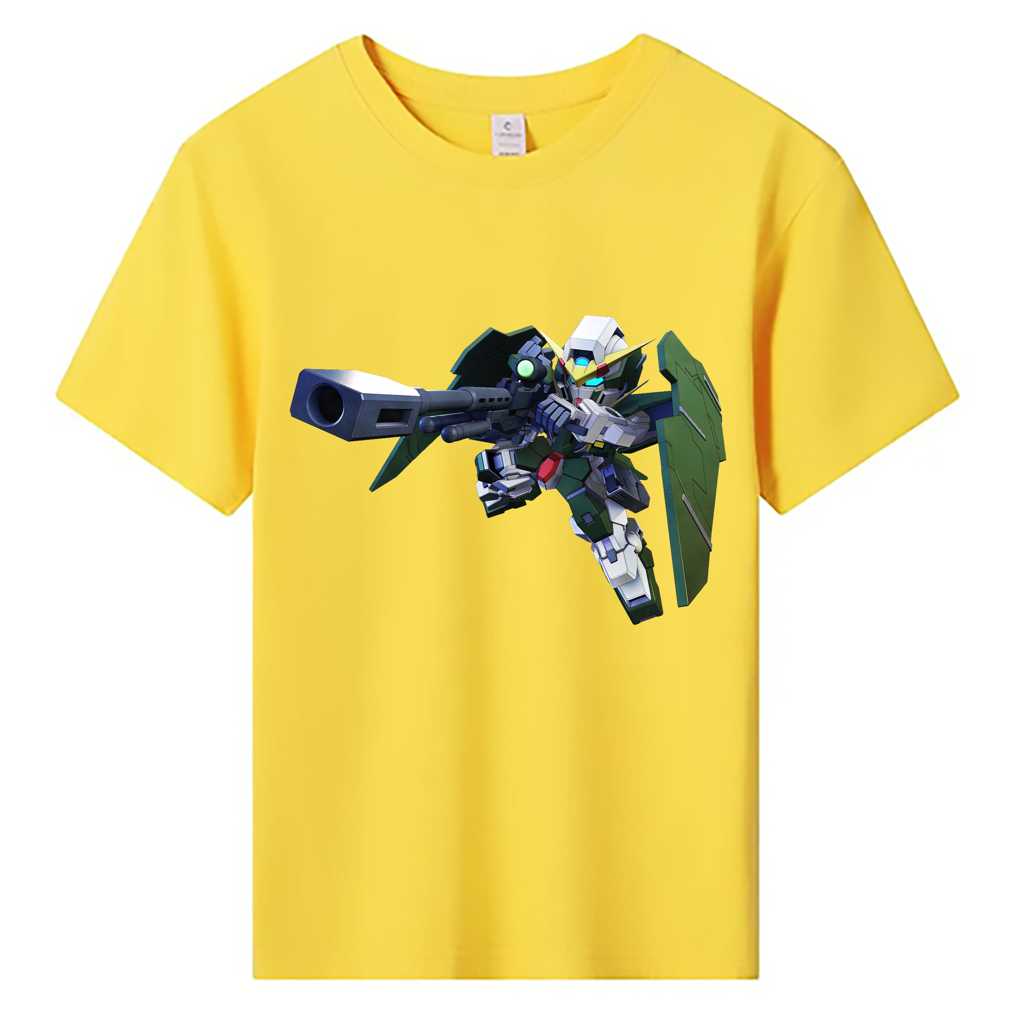 （画像用） 機動戦士ガンダム Mobile Suit Gundam 綿100％キッズTシャツ（フロントプリント）