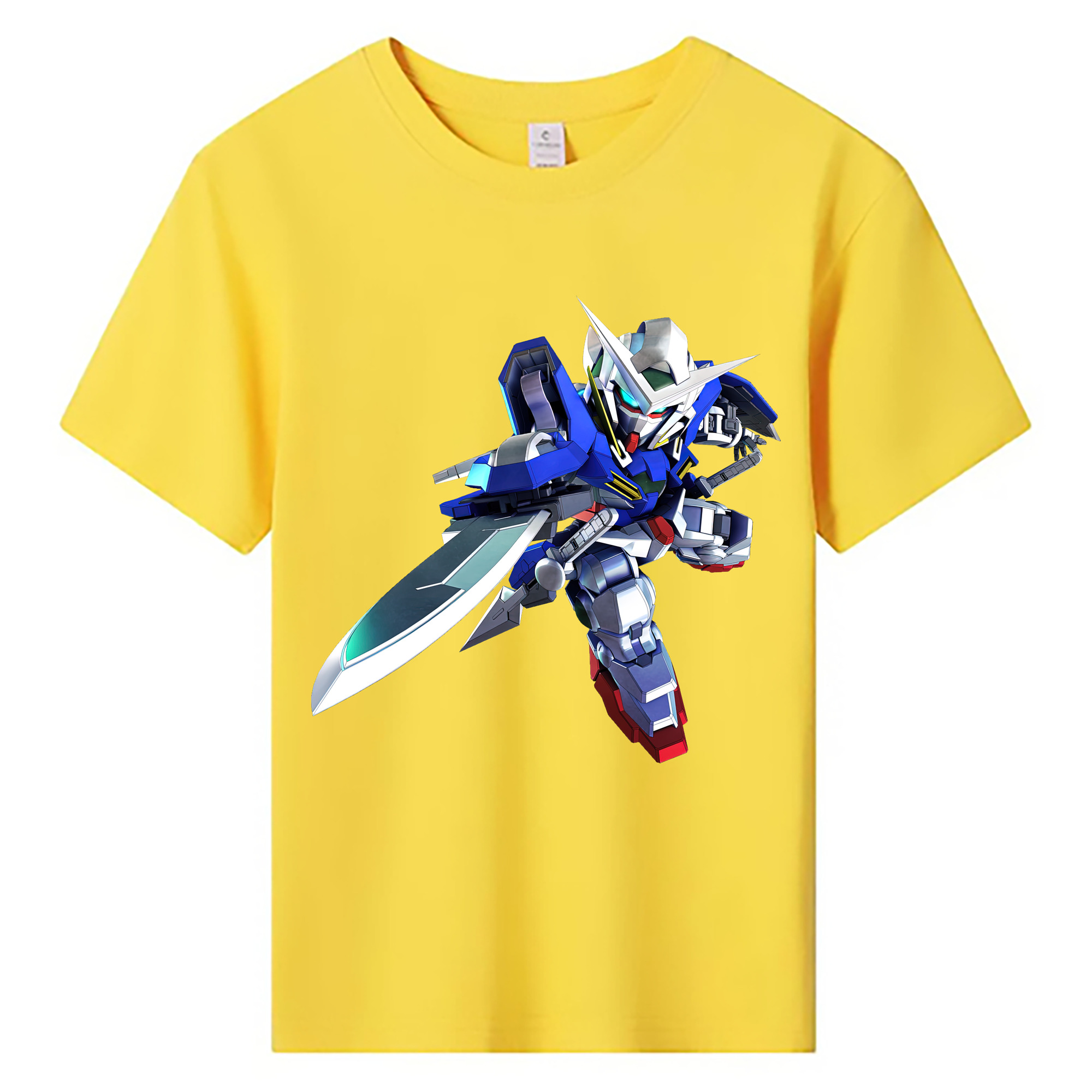 （画像用） 機動戦士ガンダム Mobile Suit Gundam 綿100％キッズTシャツ（フロントプリント）
