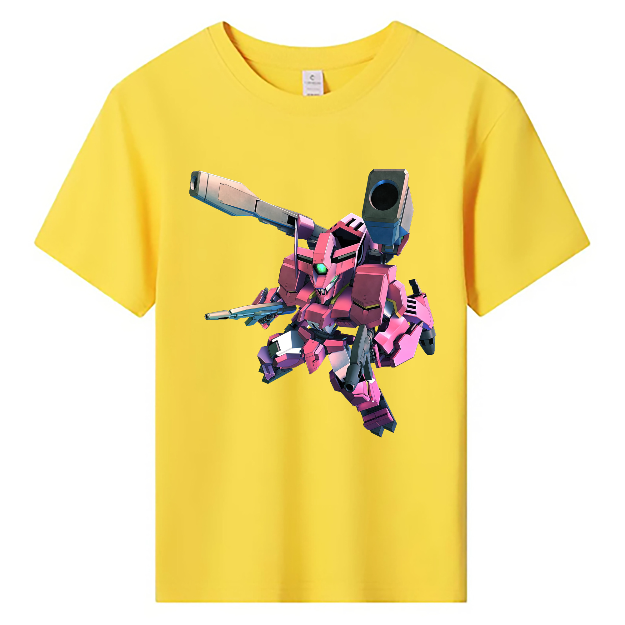 （画像用） 機動戦士ガンダム Mobile Suit Gundam 綿100％キッズTシャツ（フロントプリント）