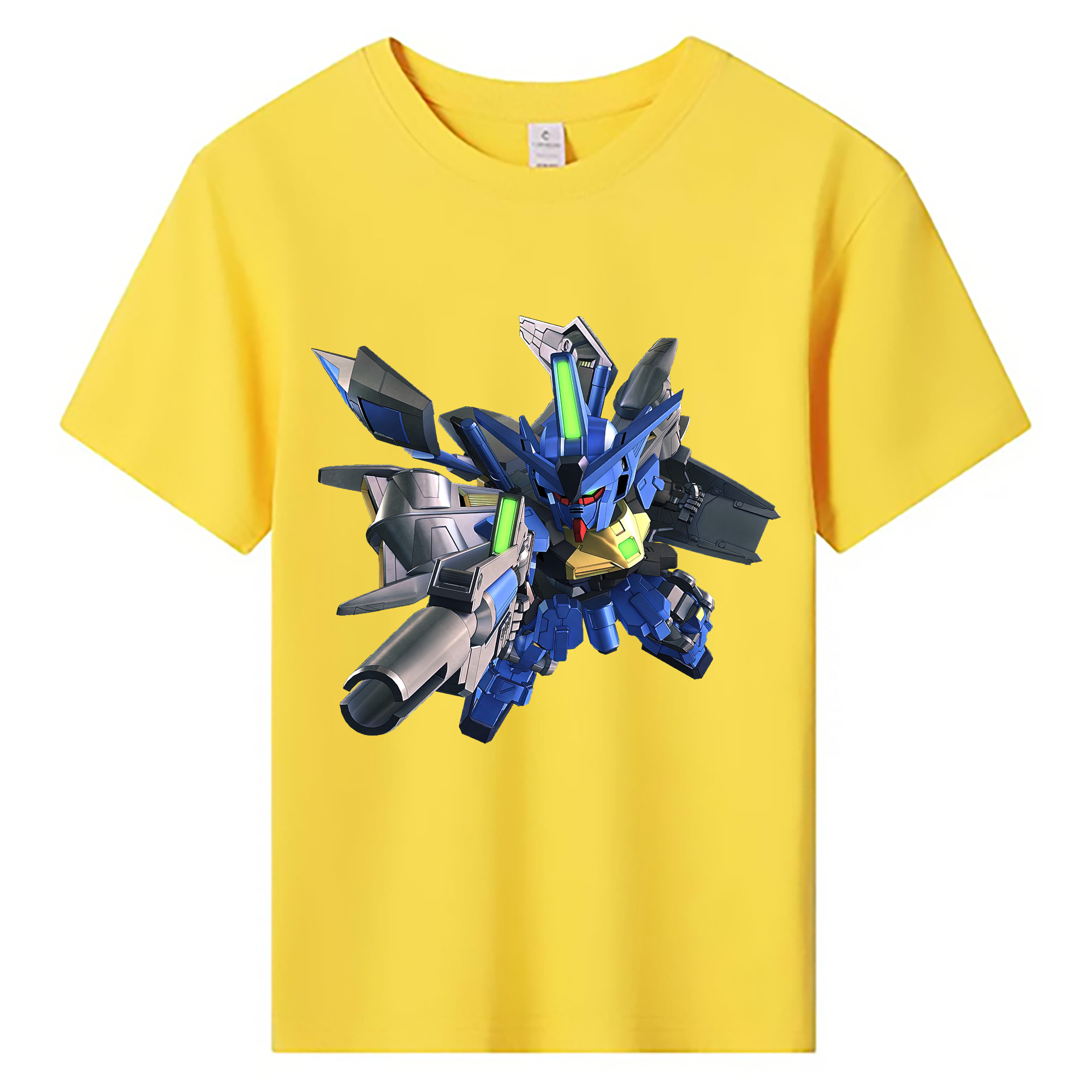 （画像用） 機動戦士ガンダム Mobile Suit Gundam 綿100％キッズTシャツ（フロントプリント）