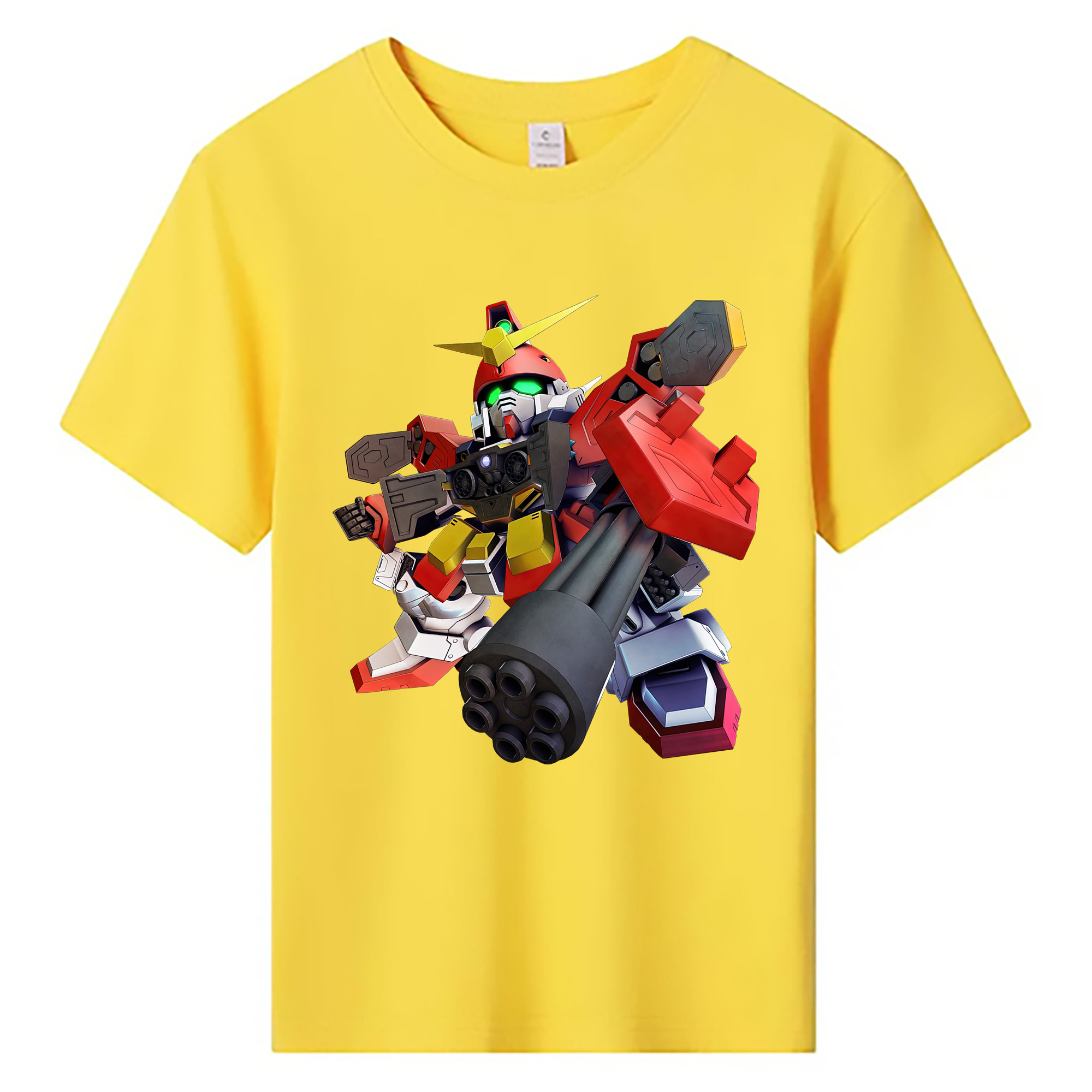 （画像用） 機動戦士ガンダム Mobile Suit Gundam 綿100％キッズTシャツ（フロントプリント）
