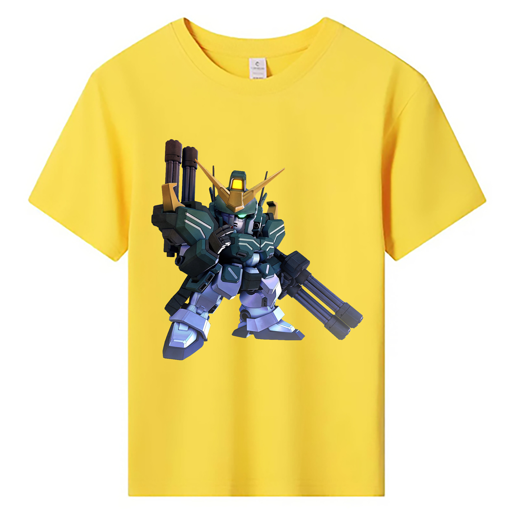 （画像用） 機動戦士ガンダム Mobile Suit Gundam 綿100％キッズTシャツ（フロントプリント）