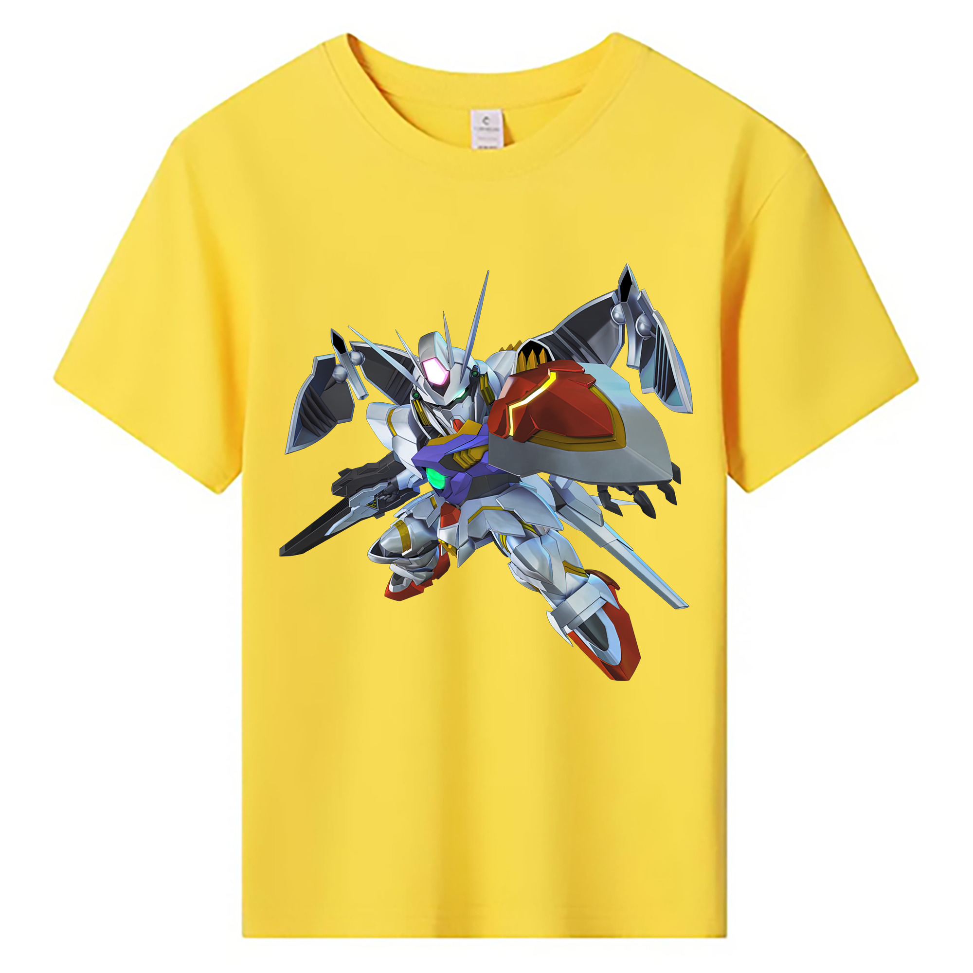 （画像用） 機動戦士ガンダム Mobile Suit Gundam 綿100％キッズTシャツ（フロントプリント）