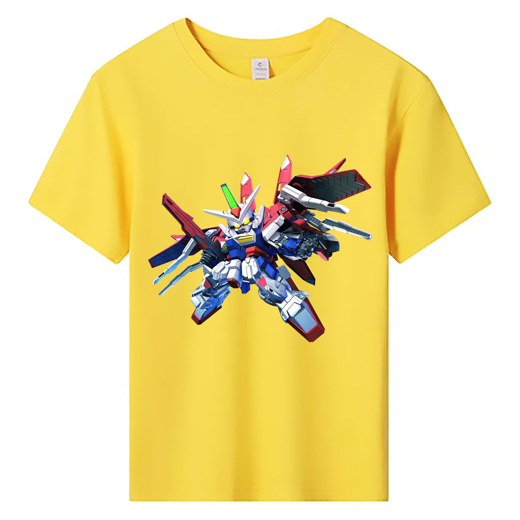（画像用） 機動戦士ガンダム Mobile Suit Gundam 綿100％キッズTシャツ（フロントプリント）