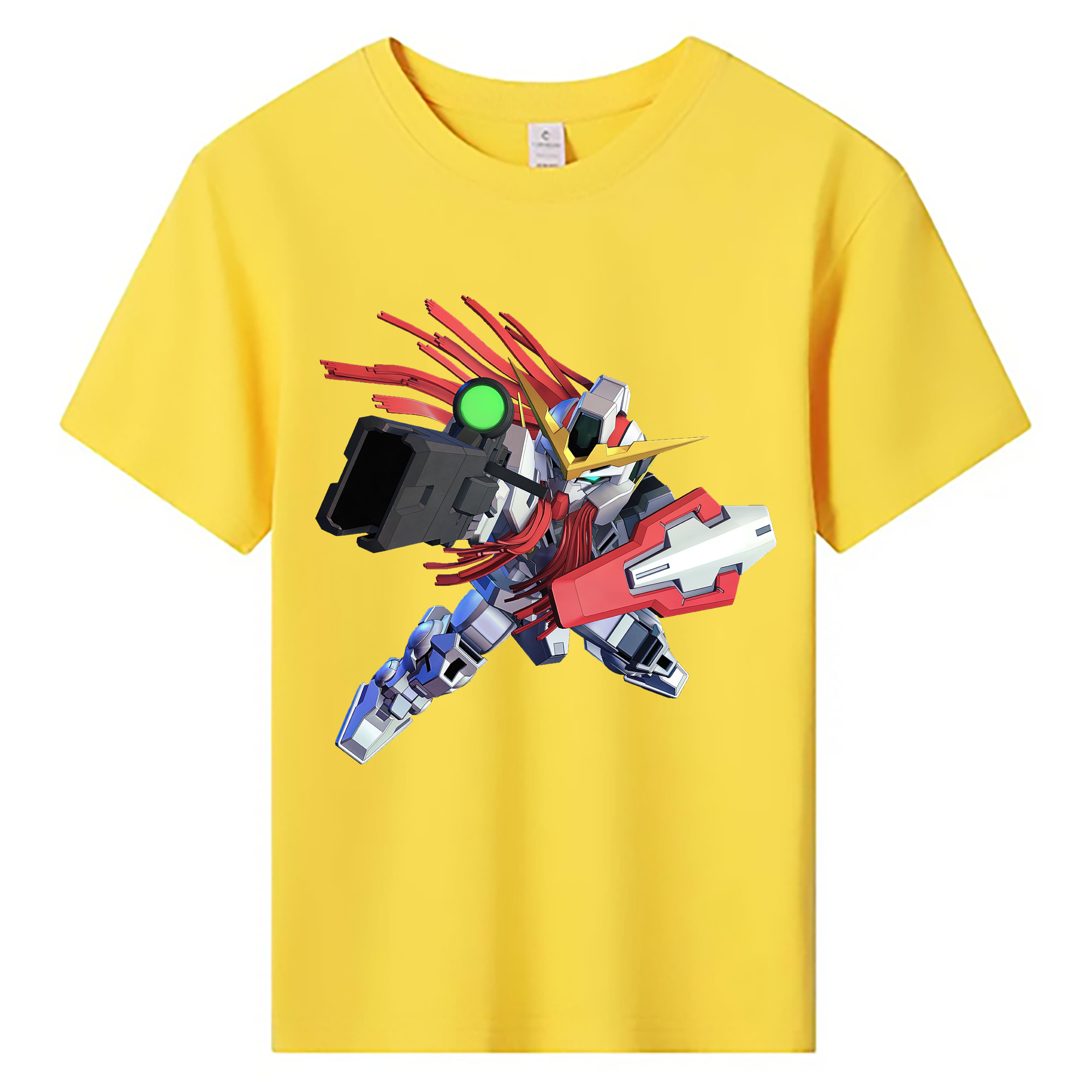 （画像用） 機動戦士ガンダム Mobile Suit Gundam 綿100％キッズTシャツ（フロントプリント）