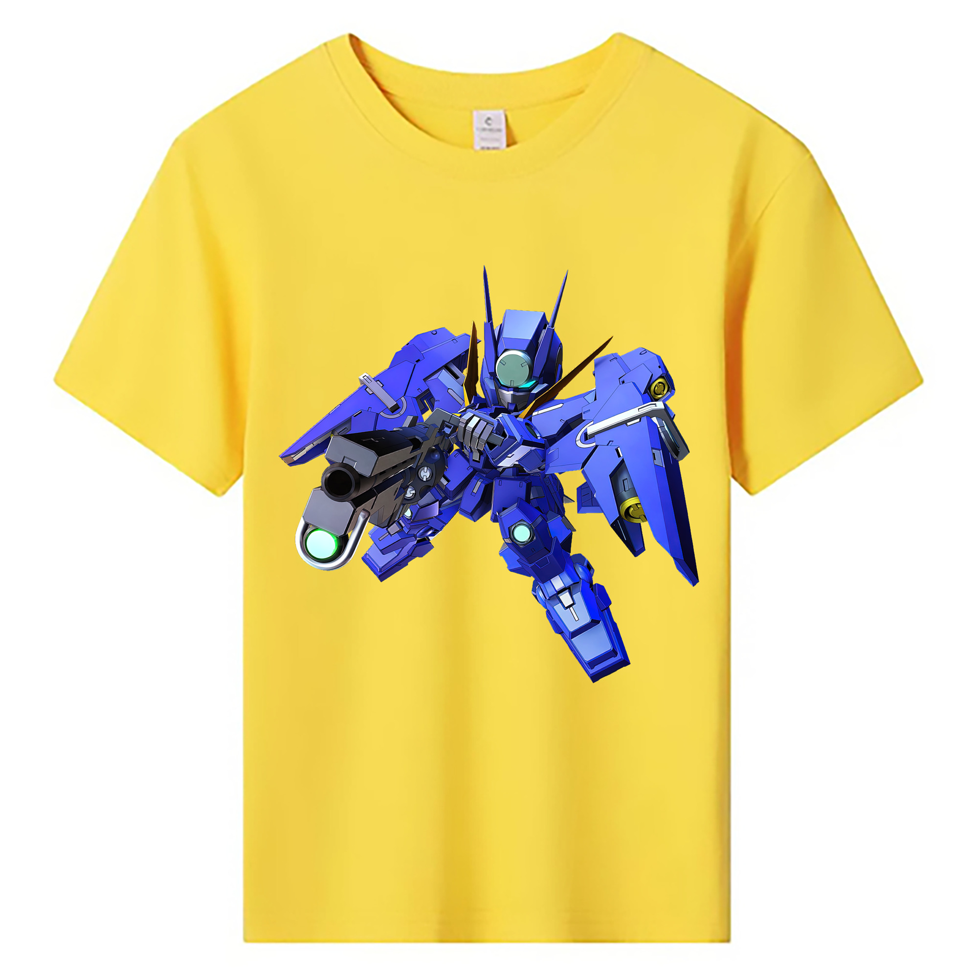 （画像用） 機動戦士ガンダム Mobile Suit Gundam 綿100％キッズTシャツ（フロントプリント）
