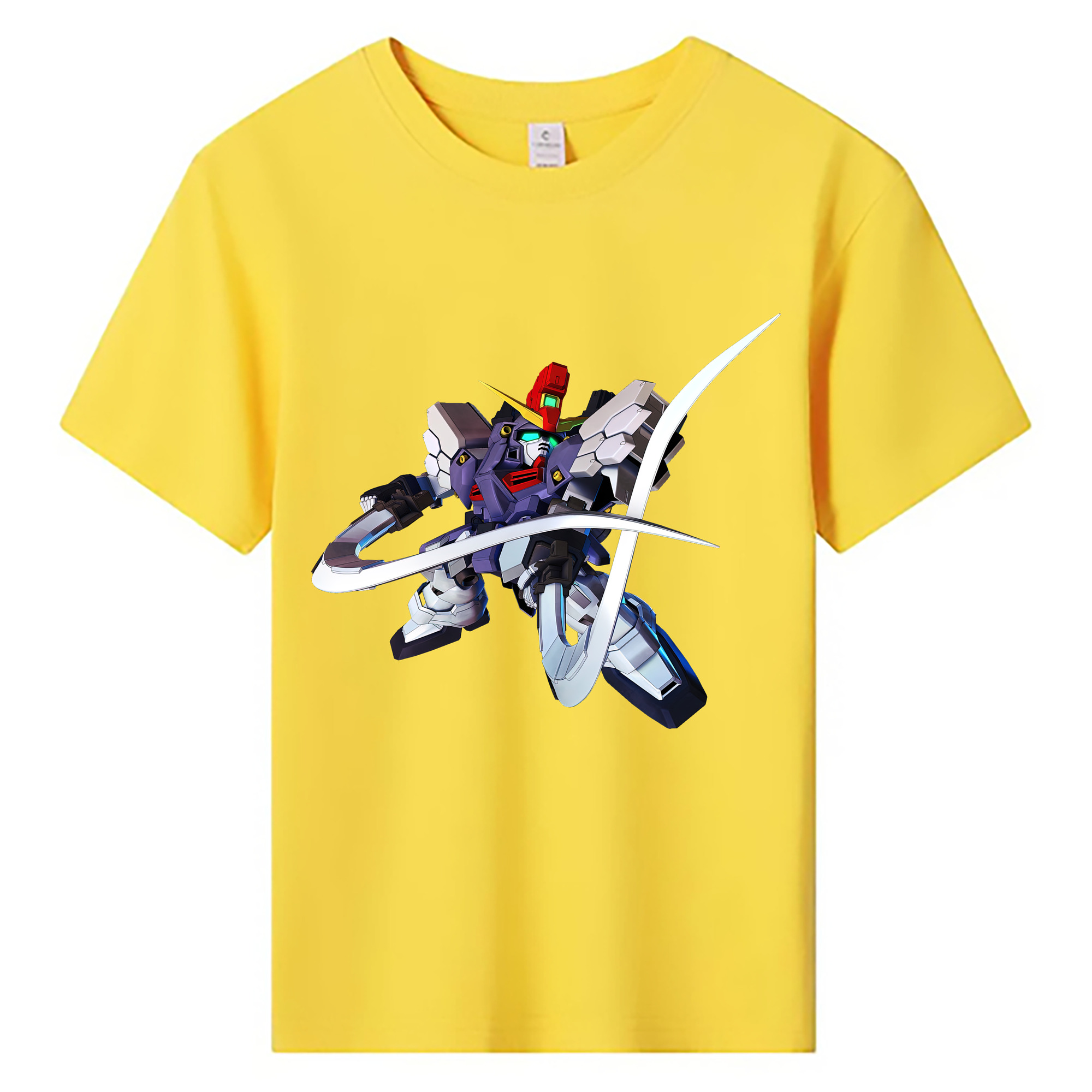 （画像用） 機動戦士ガンダム Mobile Suit Gundam 綿100％キッズTシャツ（フロントプリント）