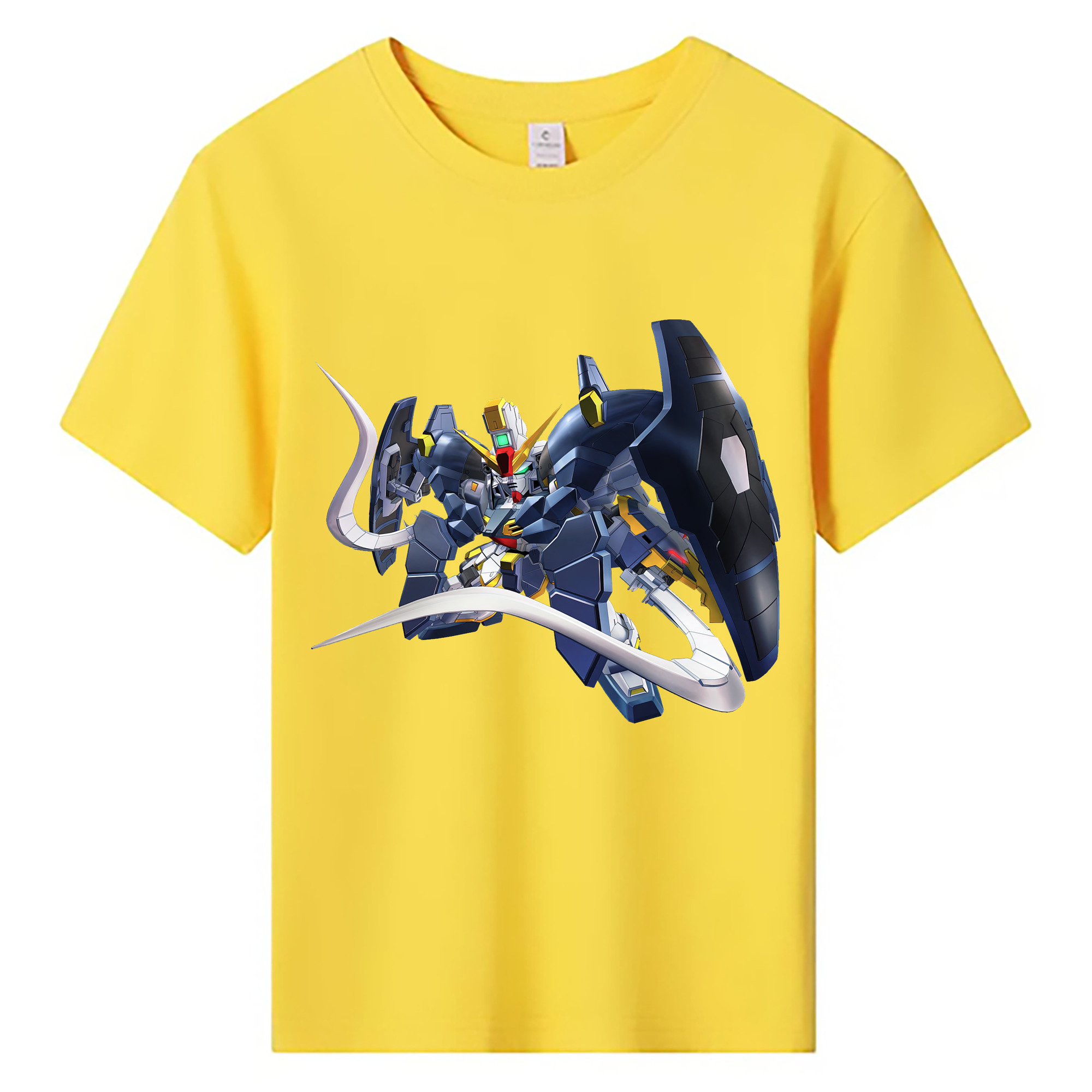 （画像用） 機動戦士ガンダム Mobile Suit Gundam 綿100％キッズTシャツ（フロントプリント）