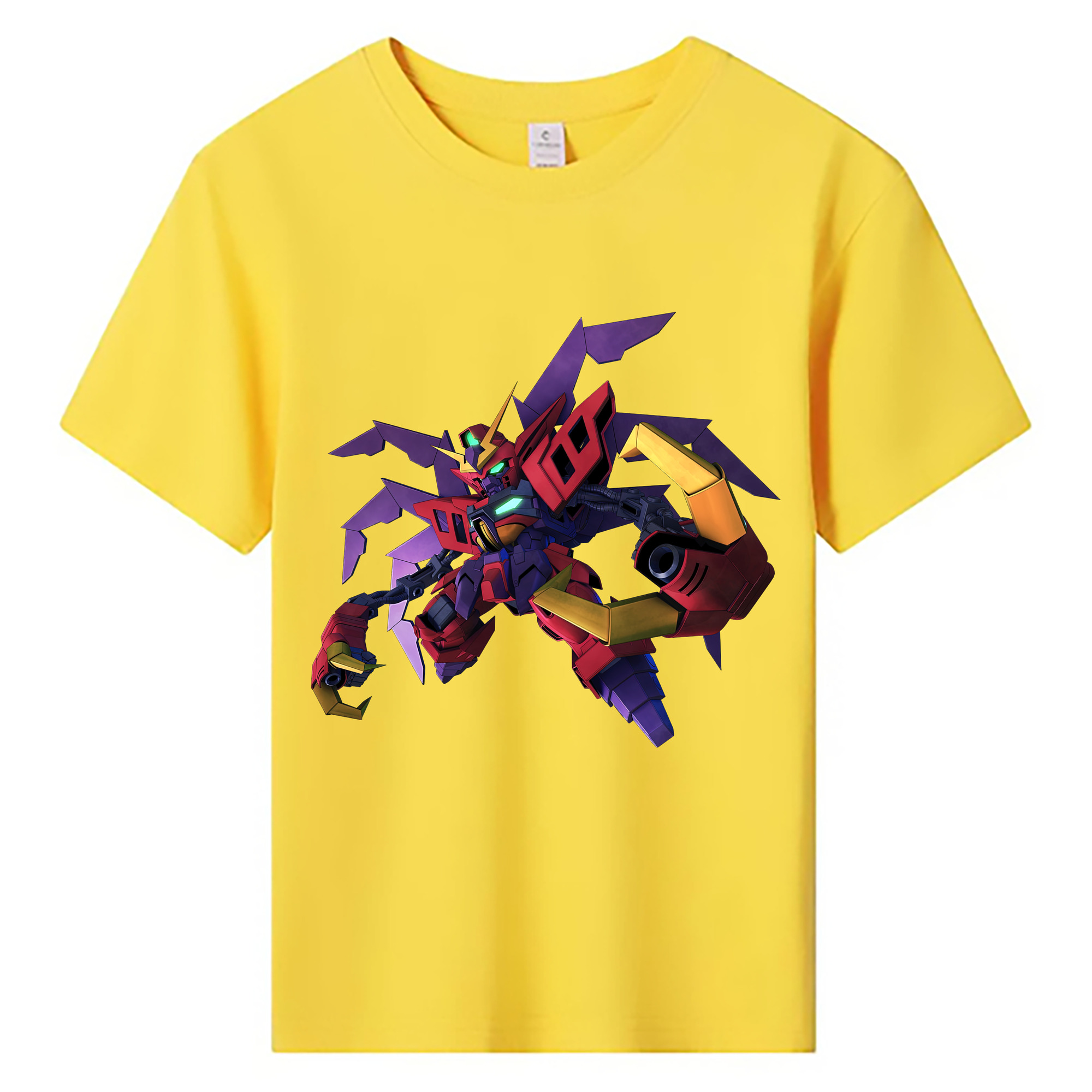 （画像用） 機動戦士ガンダム Mobile Suit Gundam 綿100％キッズTシャツ（フロントプリント）