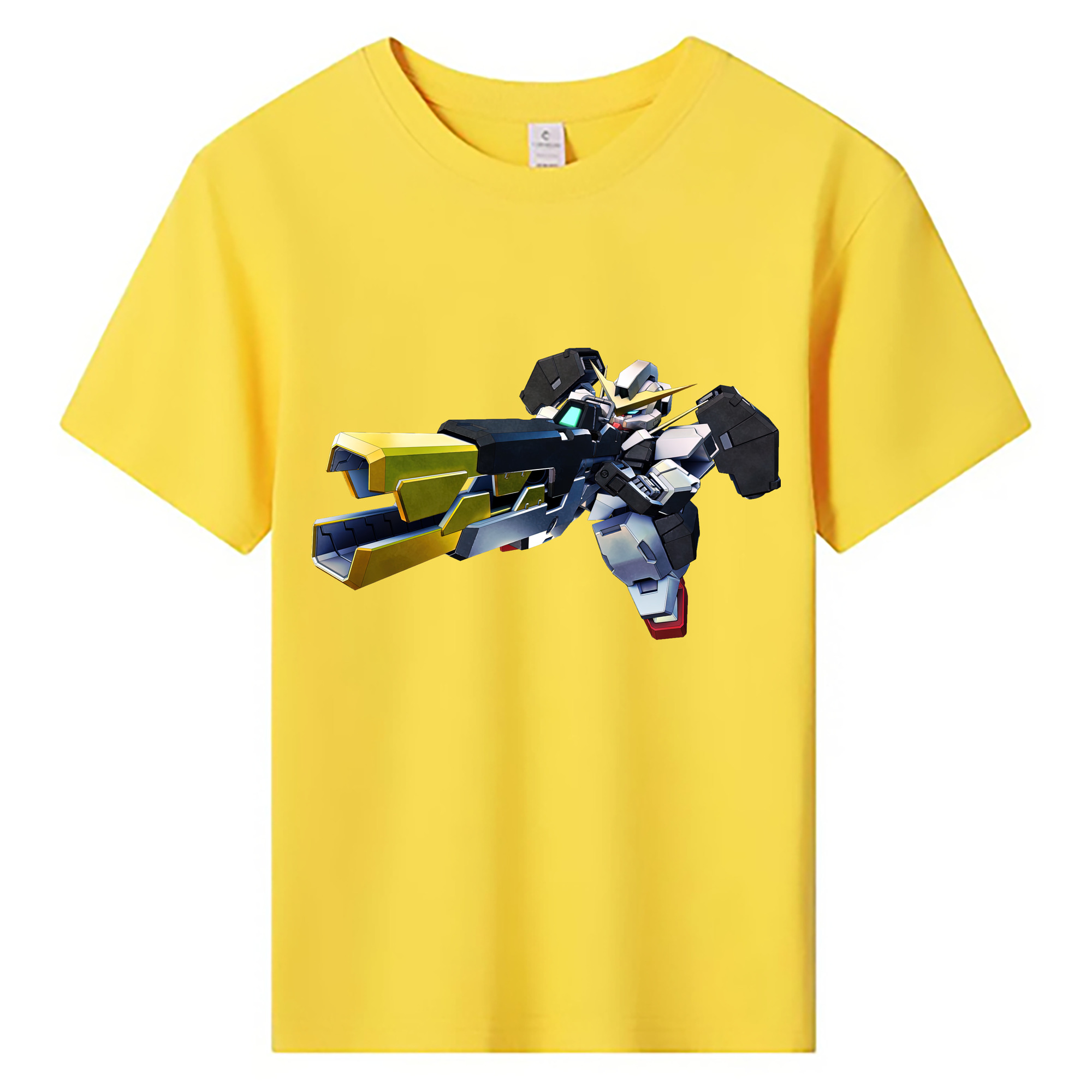 （画像用） 機動戦士ガンダム Mobile Suit Gundam 綿100％キッズTシャツ（フロントプリント）