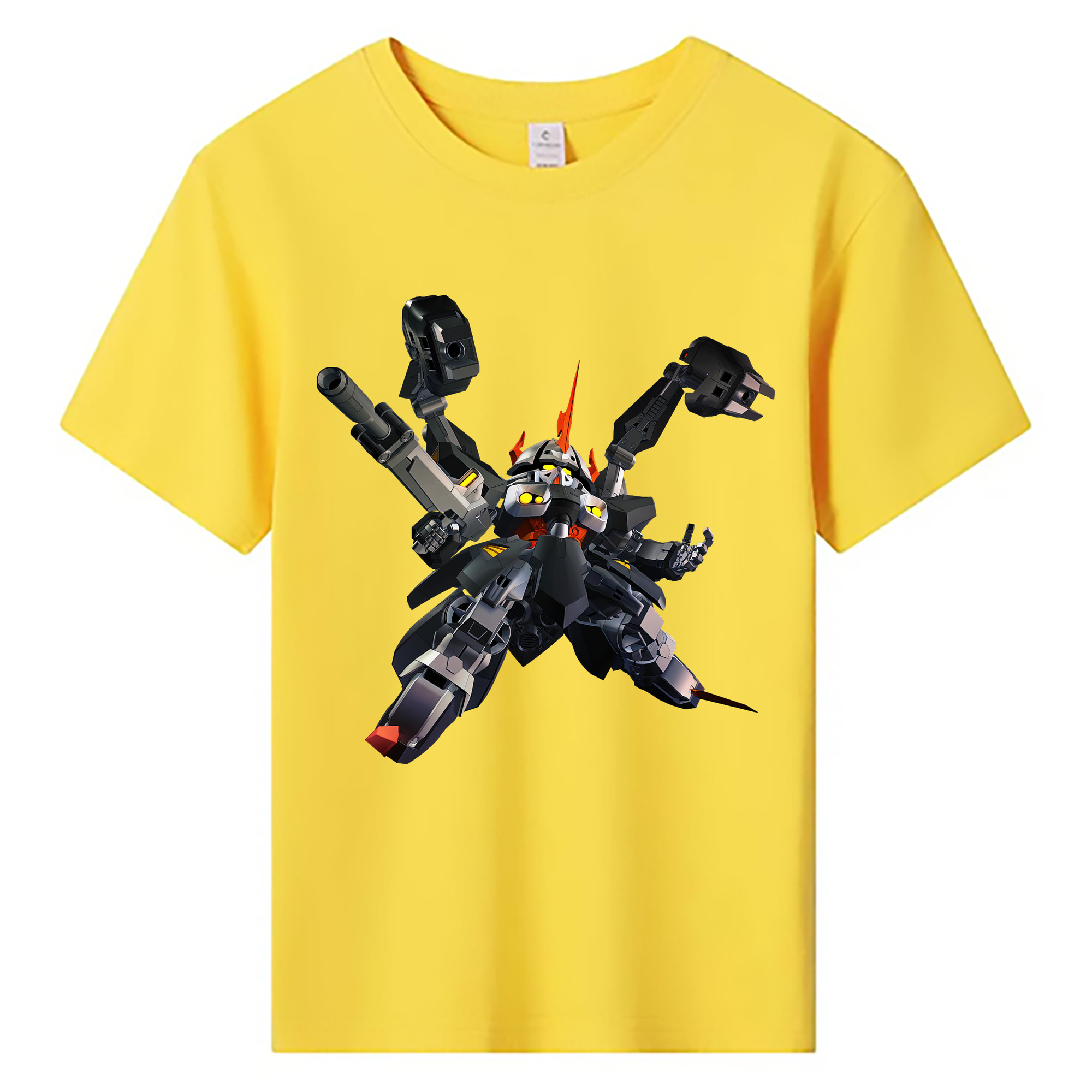 （画像用） 機動戦士ガンダム Mobile Suit Gundam 綿100％キッズTシャツ（フロントプリント）