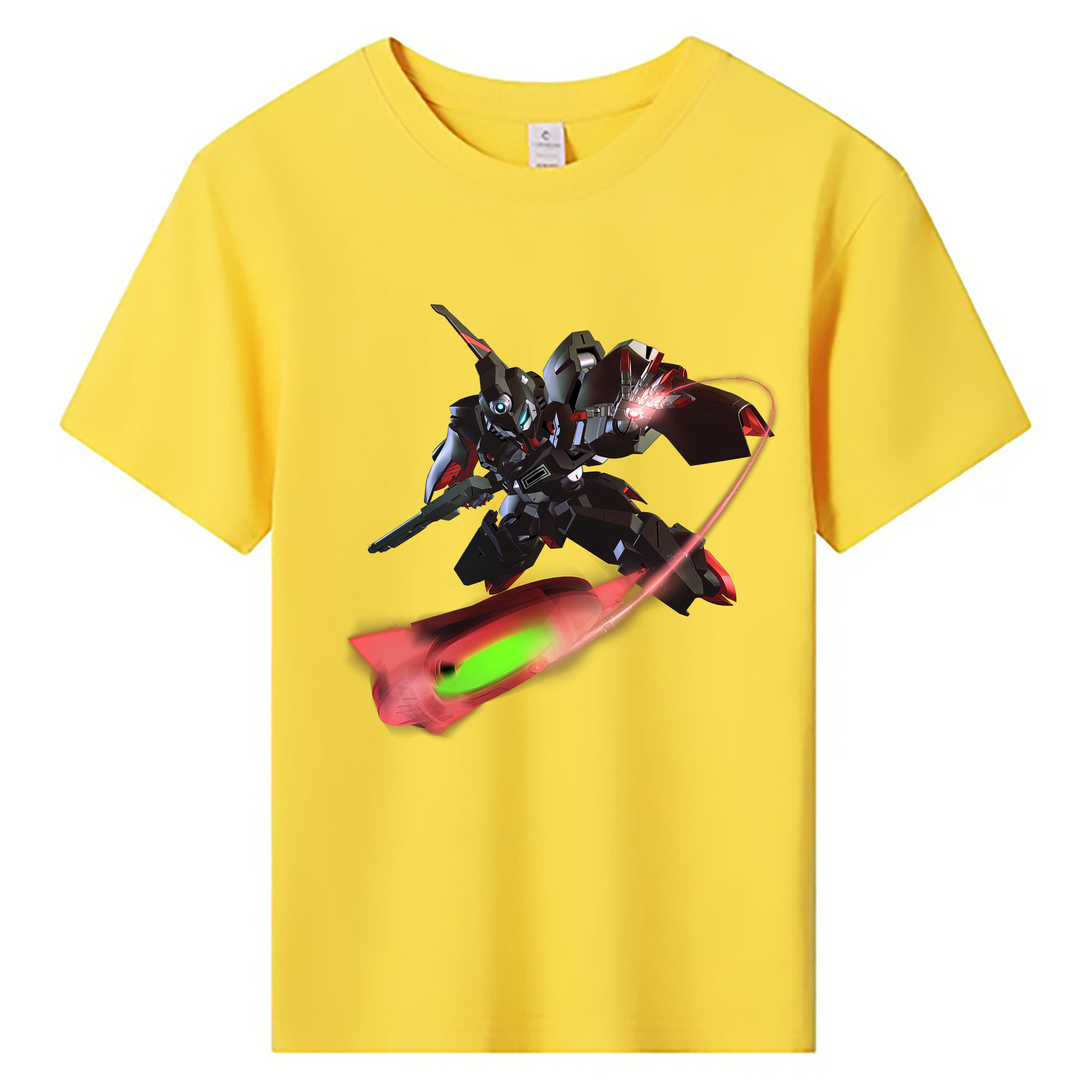 （画像用） 機動戦士ガンダム Mobile Suit Gundam 綿100％キッズTシャツ（フロントプリント）