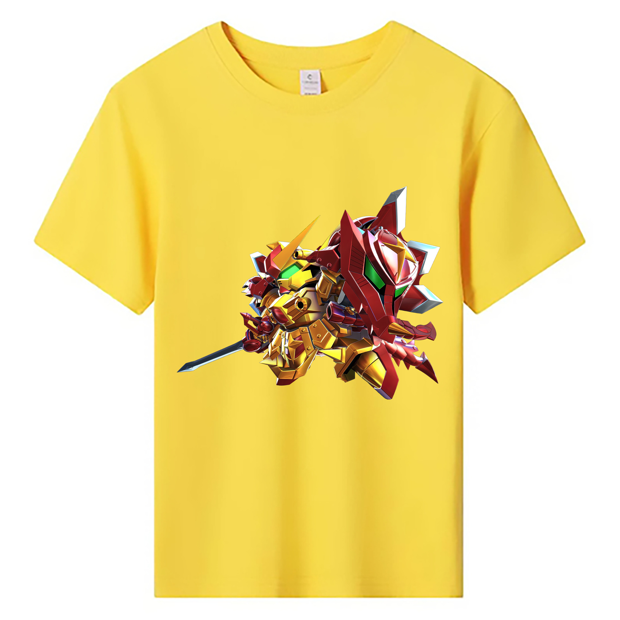 （画像用） 機動戦士ガンダム Mobile Suit Gundam 綿100％キッズTシャツ（フロントプリント）
