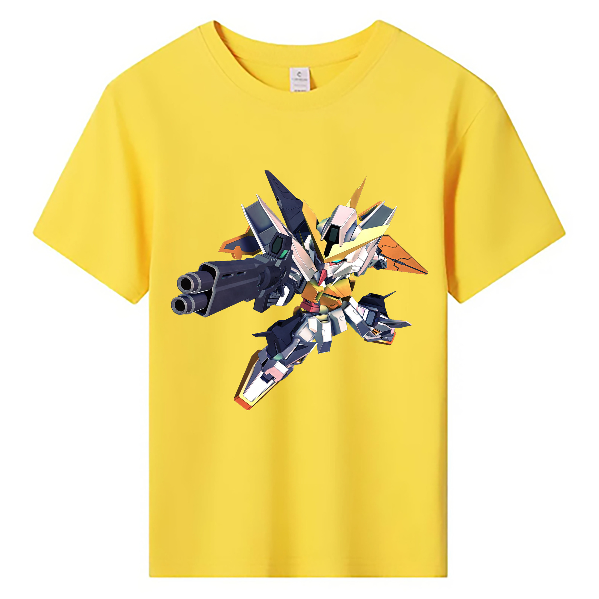 （画像用） 機動戦士ガンダム Mobile Suit Gundam 綿100％キッズTシャツ（フロントプリント）