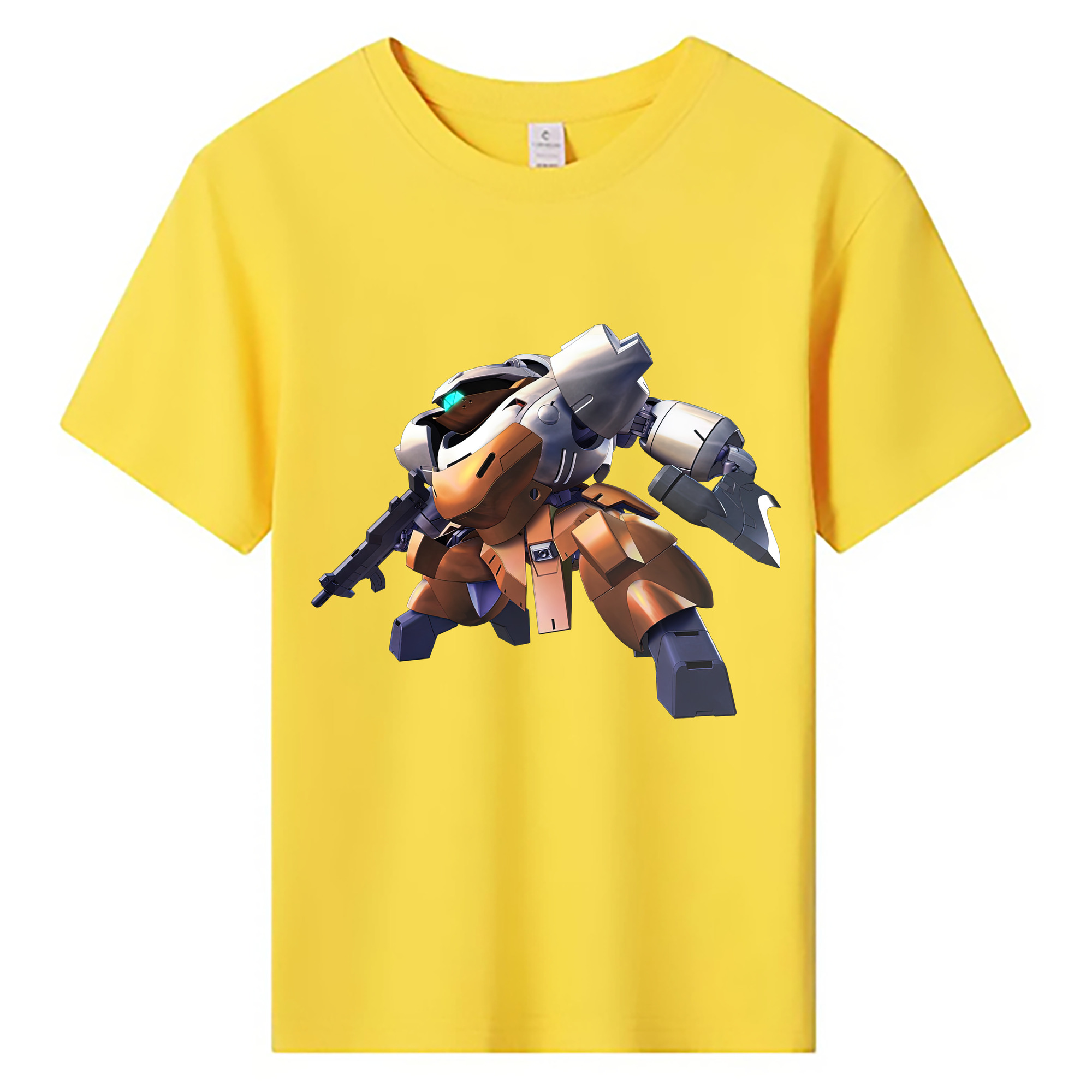 （画像用） 機動戦士ガンダム Mobile Suit Gundam 綿100％キッズTシャツ（フロントプリント）