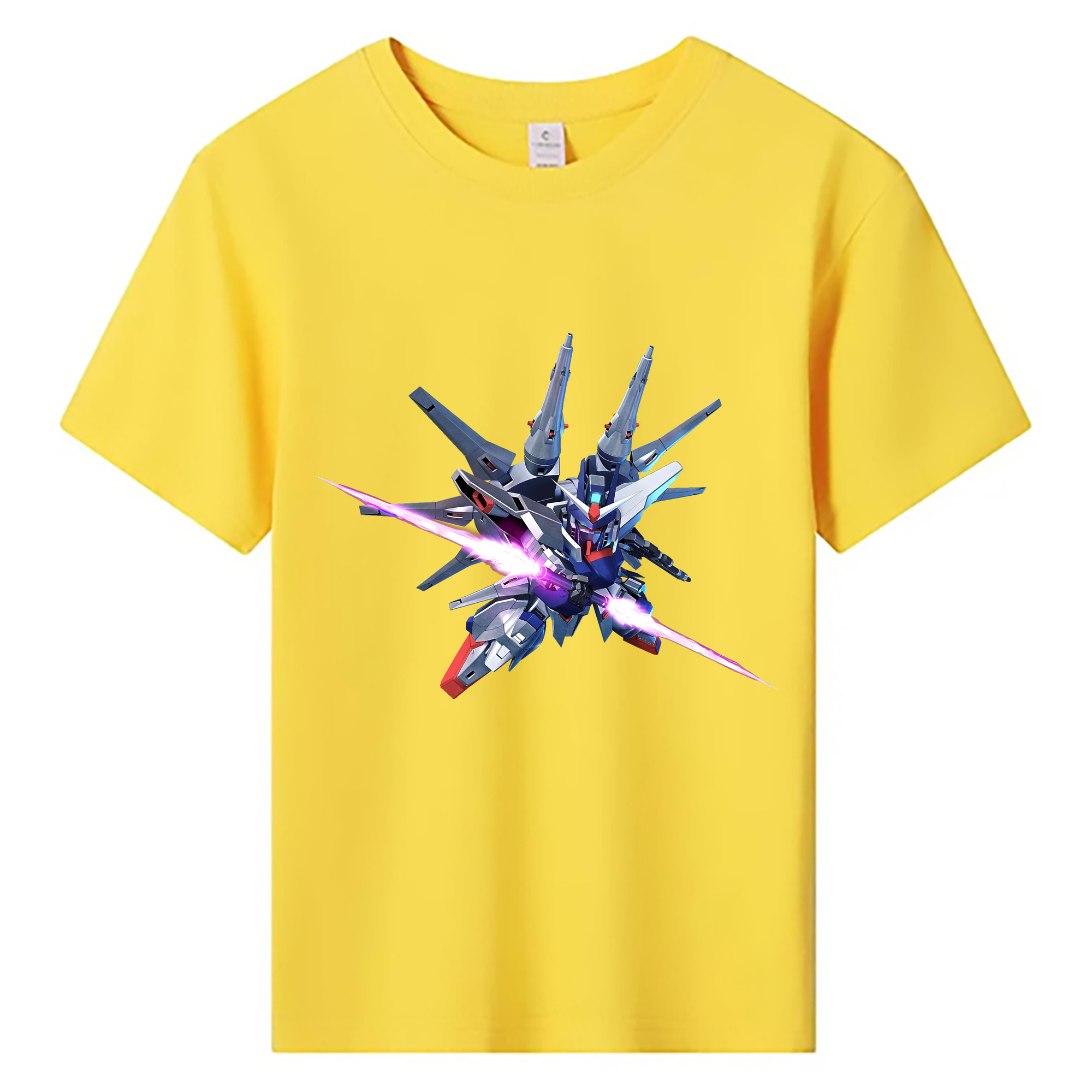 （画像用） 機動戦士ガンダム Mobile Suit Gundam 綿100％キッズTシャツ（フロントプリント）