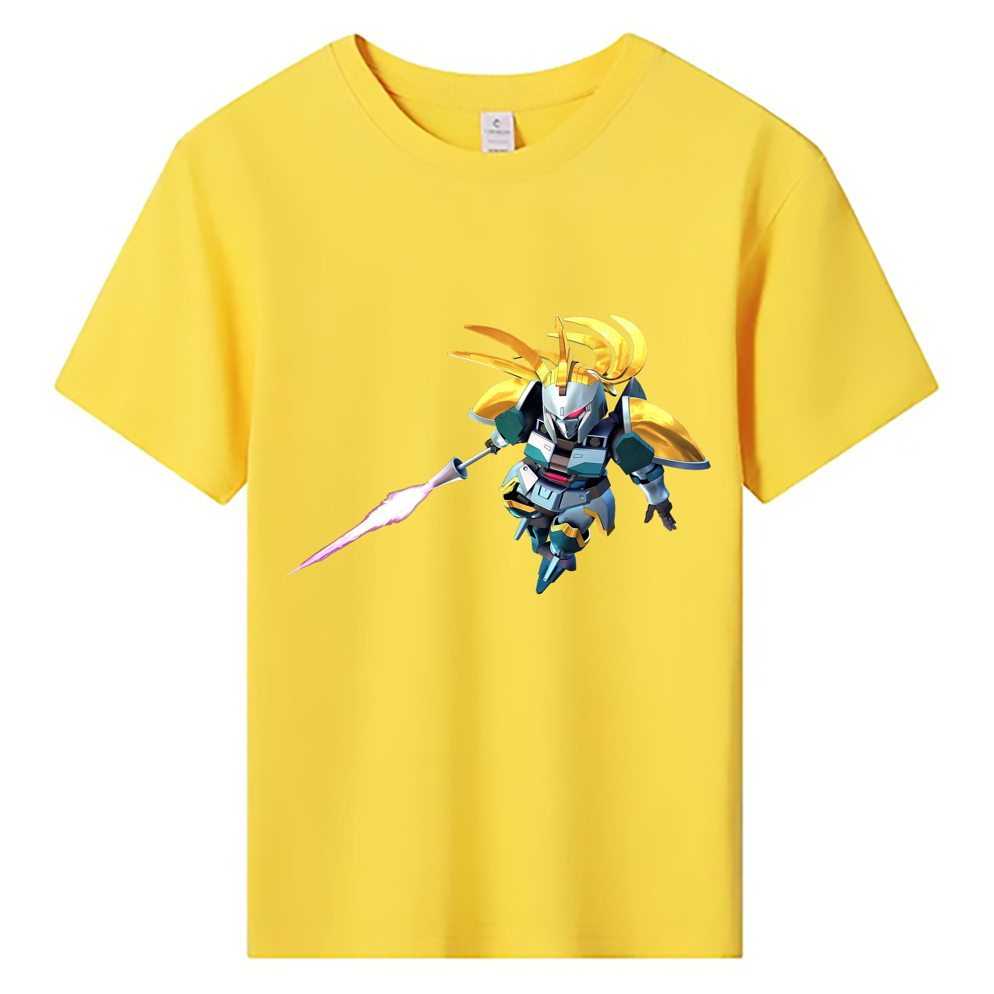 （画像用） 機動戦士ガンダム Mobile Suit Gundam 綿100％キッズTシャツ（フロントプリント）