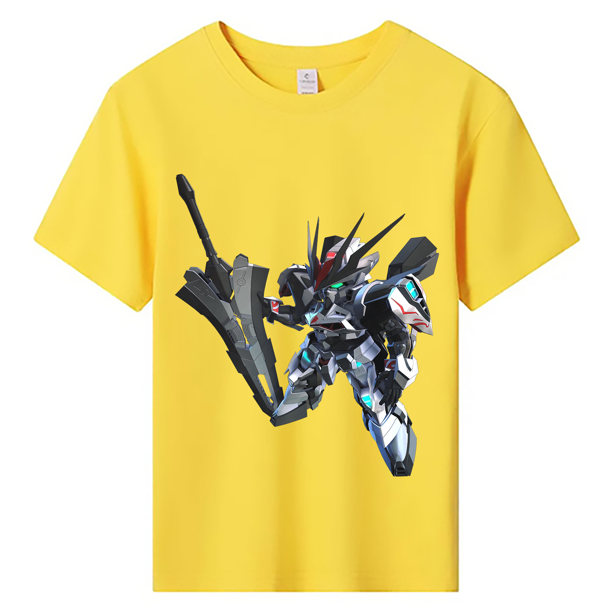 （画像用） 機動戦士ガンダム Mobile Suit Gundam 綿100％キッズTシャツ（フロントプリント）