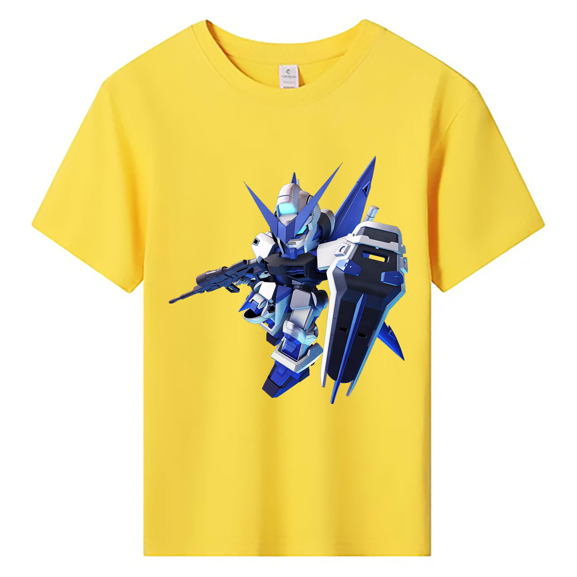 （画像用） 機動戦士ガンダム Mobile Suit Gundam 綿100％キッズTシャツ（フロントプリント）