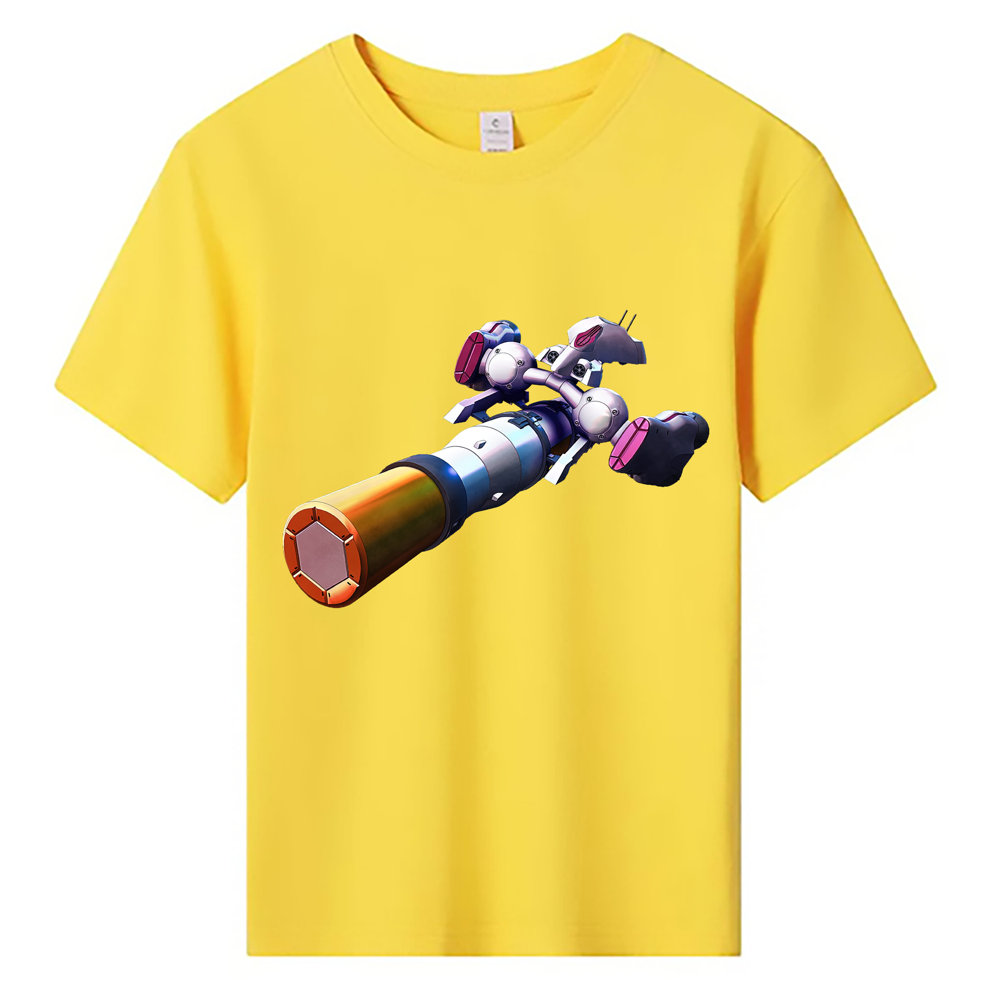 （画像用） 機動戦士ガンダム Mobile Suit Gundam 綿100％キッズTシャツ（フロントプリント）