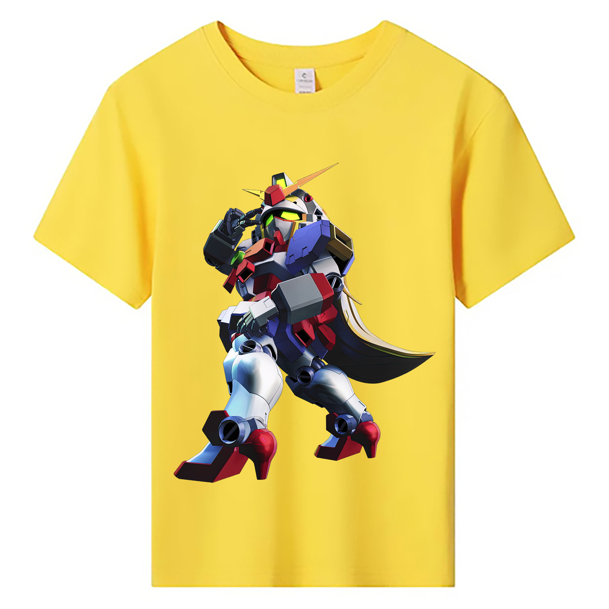 （画像用） 機動戦士ガンダム Mobile Suit Gundam 綿100％キッズTシャツ（フロントプリント）